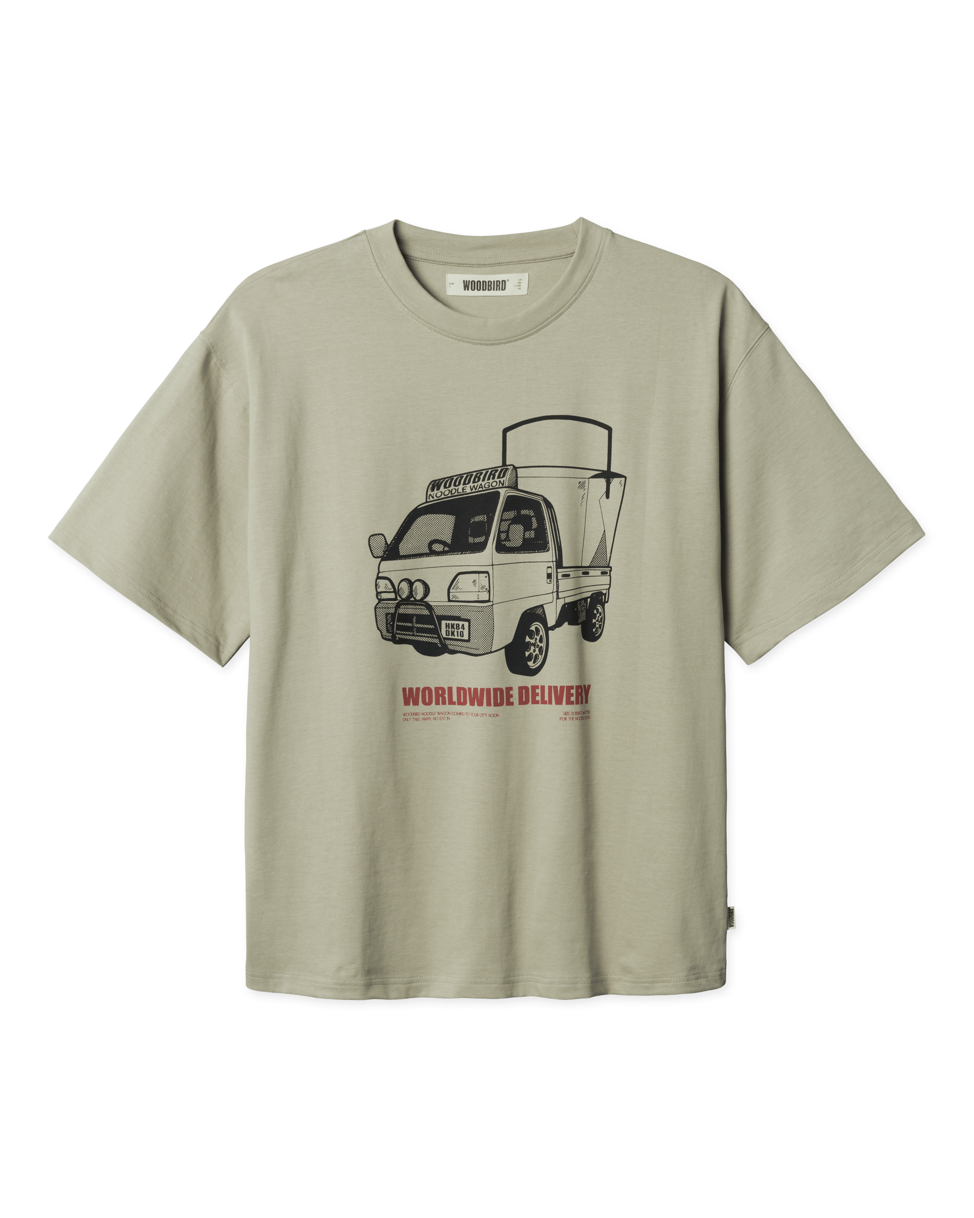 Woodbird WBBaine Truck Tee T-Shirts Stone