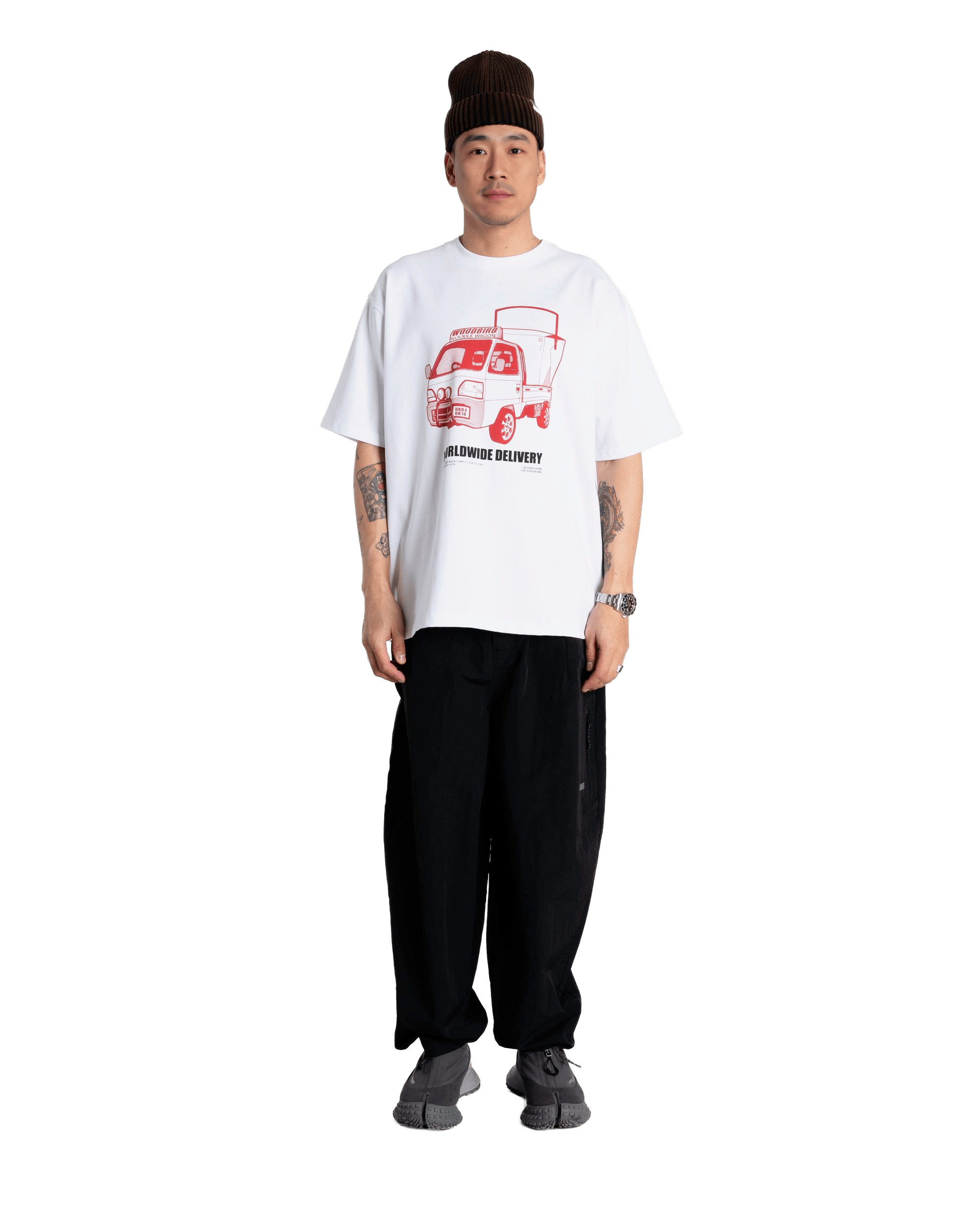 Woodbird WBBaine Truck Tee T-Shirts White