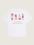 WBBalo Vase Tee - White-Red