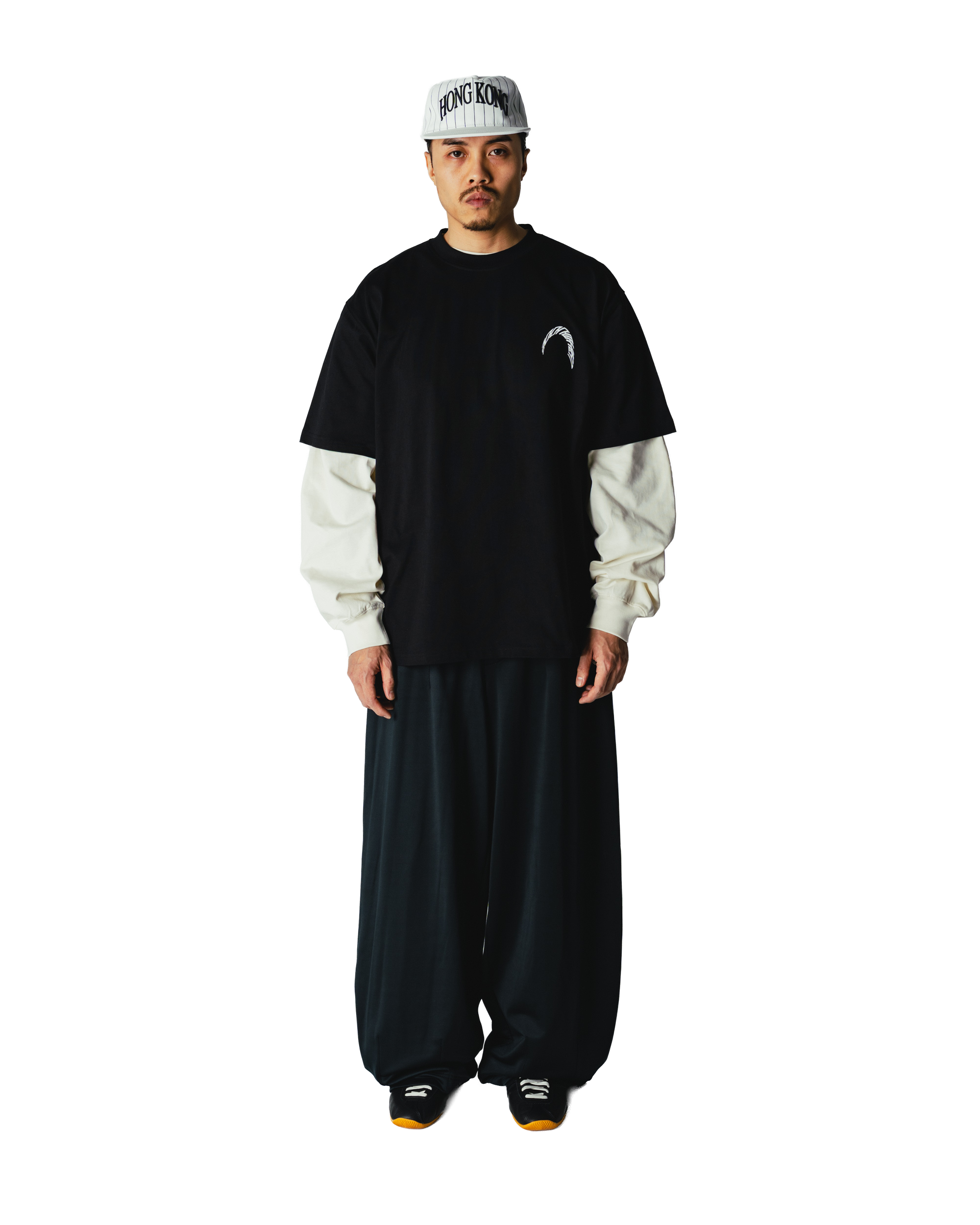 Woodbird WBBaine Warp Tee T-Shirts Black