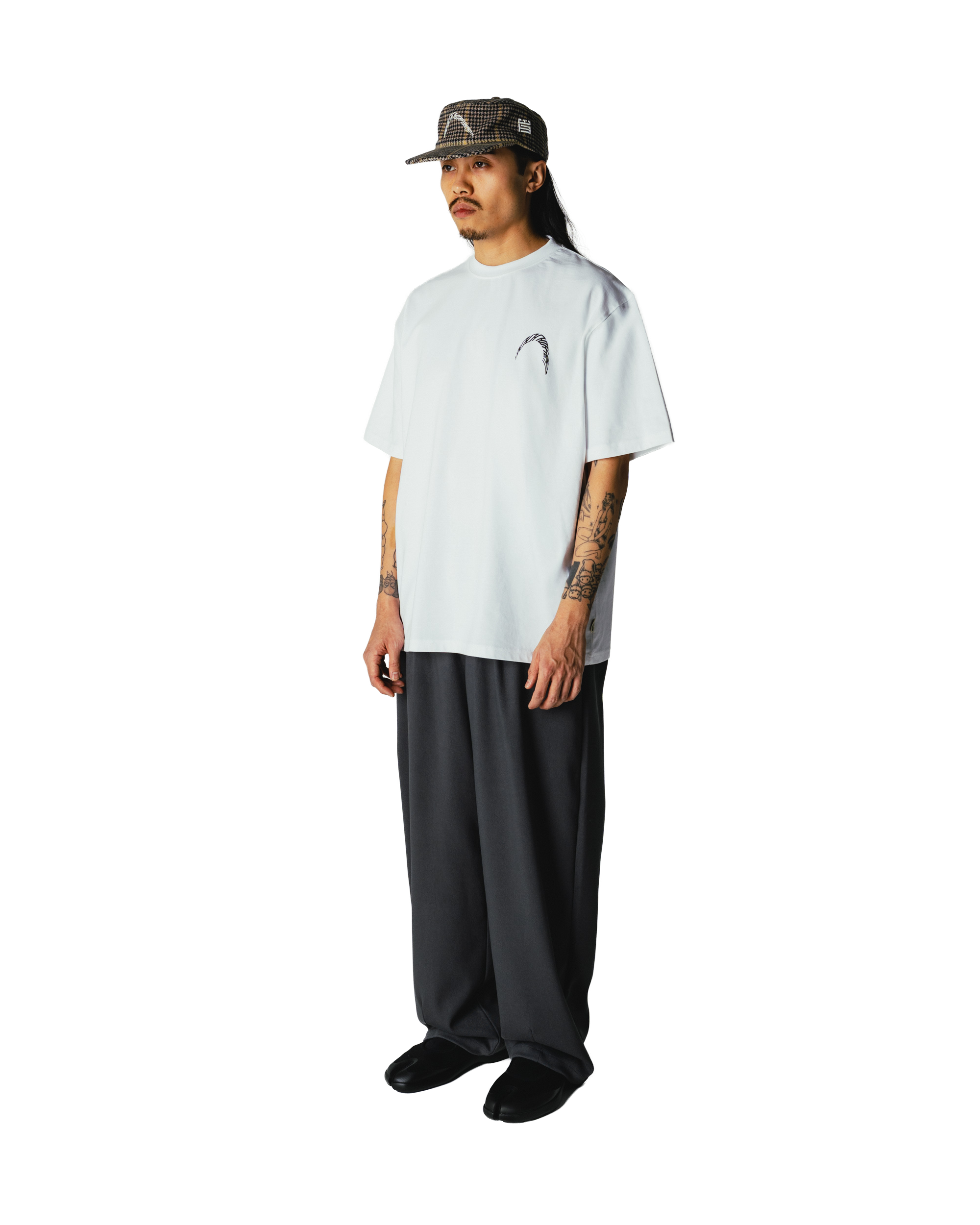 Woodbird WBBaine Warp Tee T-Shirts White