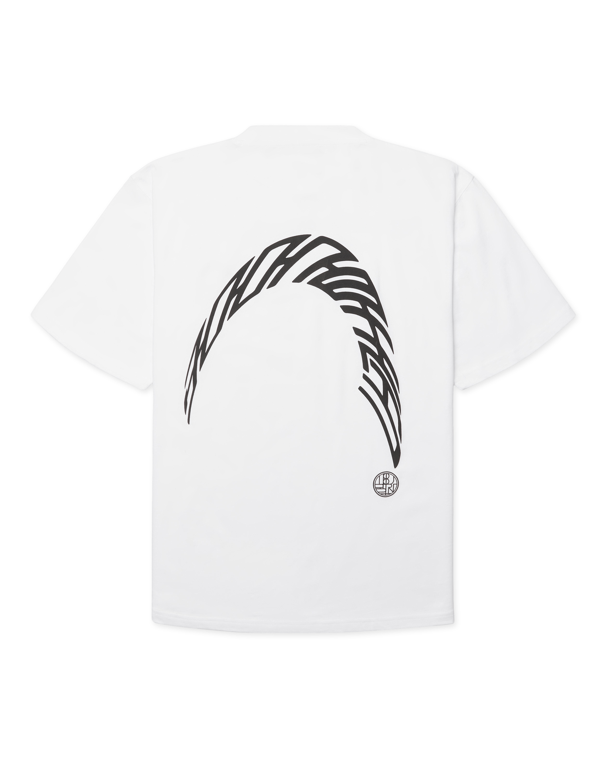 Woodbird WBBaine Warp Tee T-Shirts White-Black