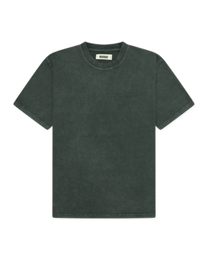 Woodbird WBBaine Washed Tee T-Shirts Forrest Green