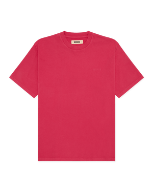 Woodbird WBBaine Washed Tee T-Shirts Pink