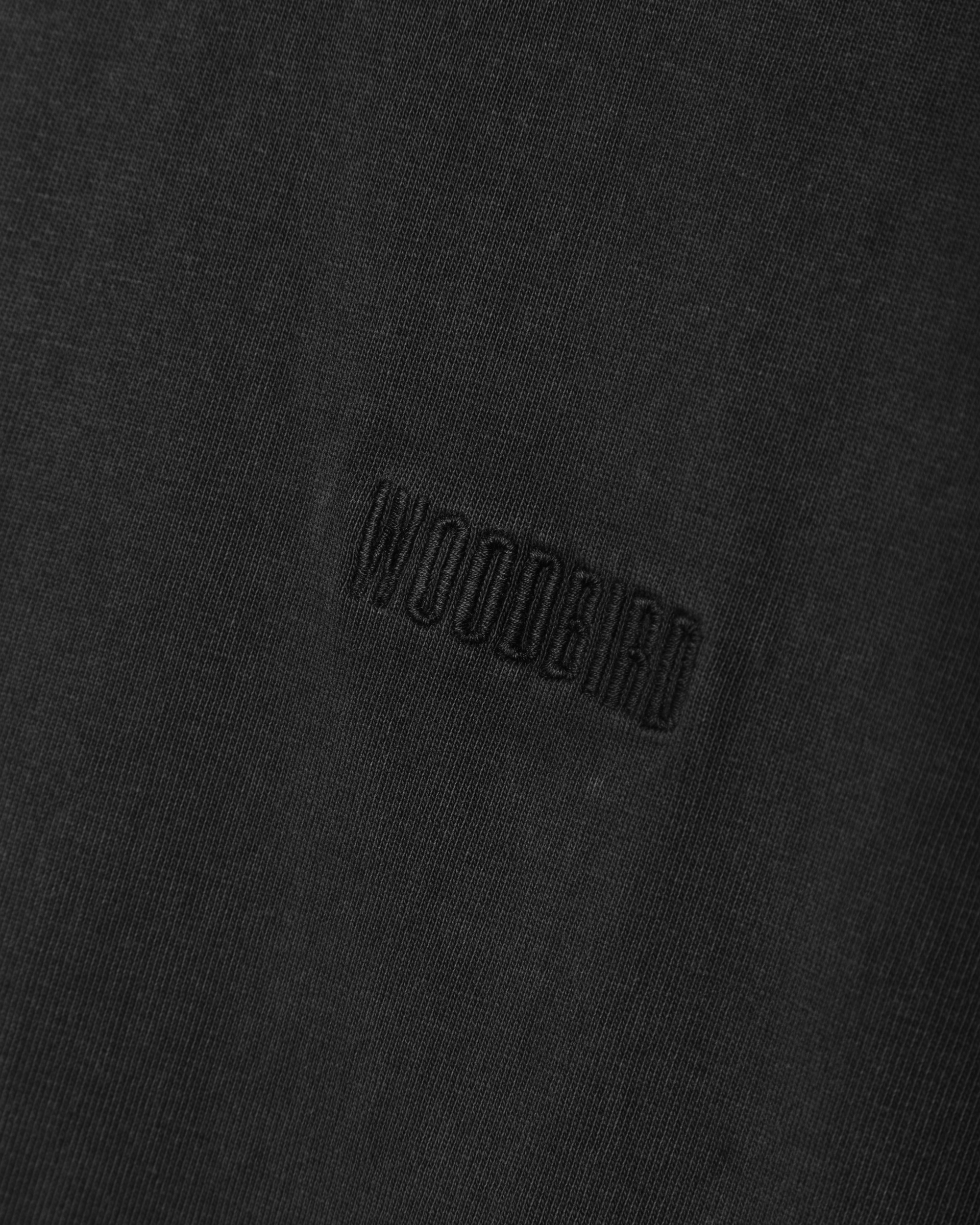 Woodbird WBBaine Washed Tee T-Shirts Washed Black