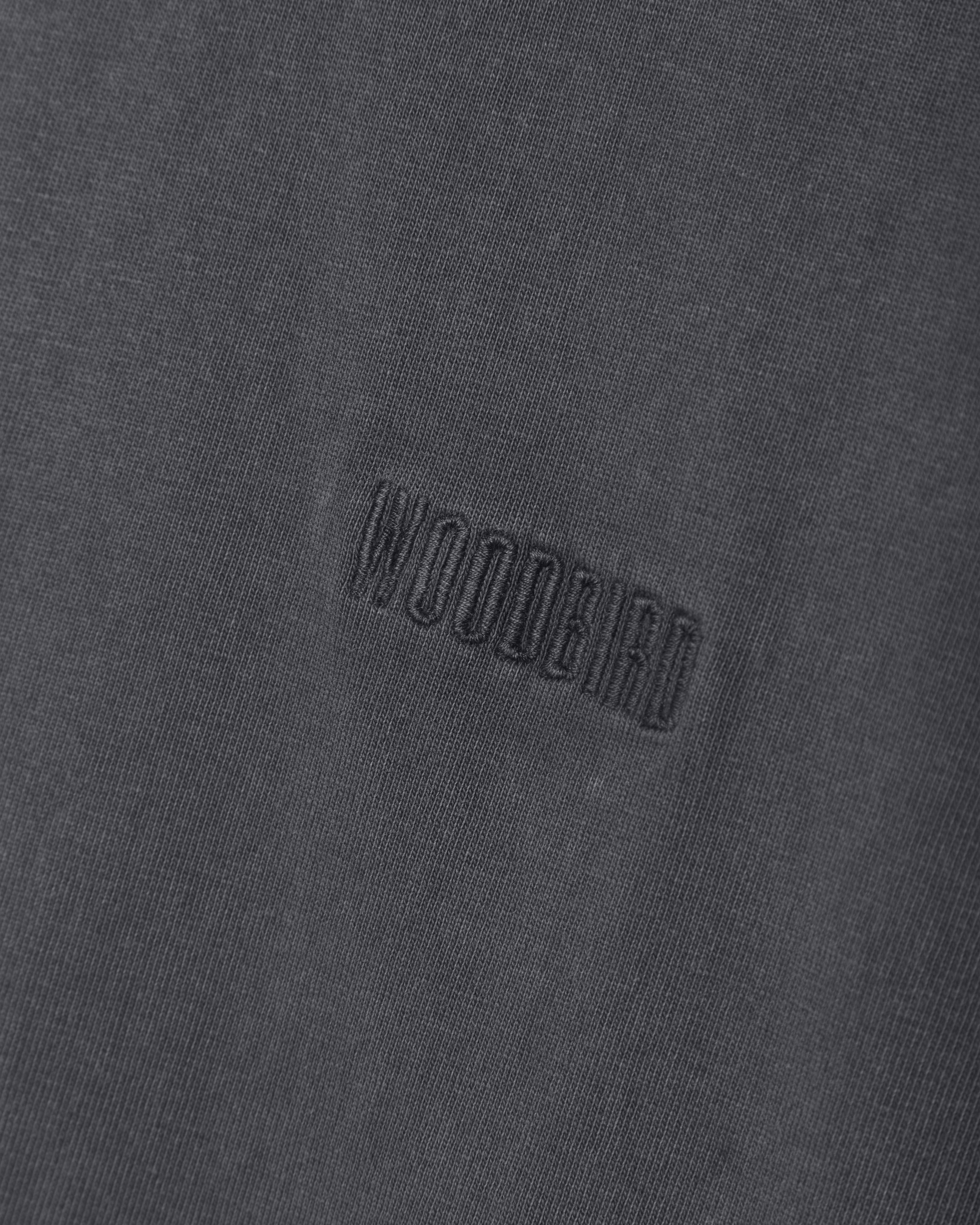 Woodbird WBBaine Washed Tee T-Shirts Washed Slate Blue