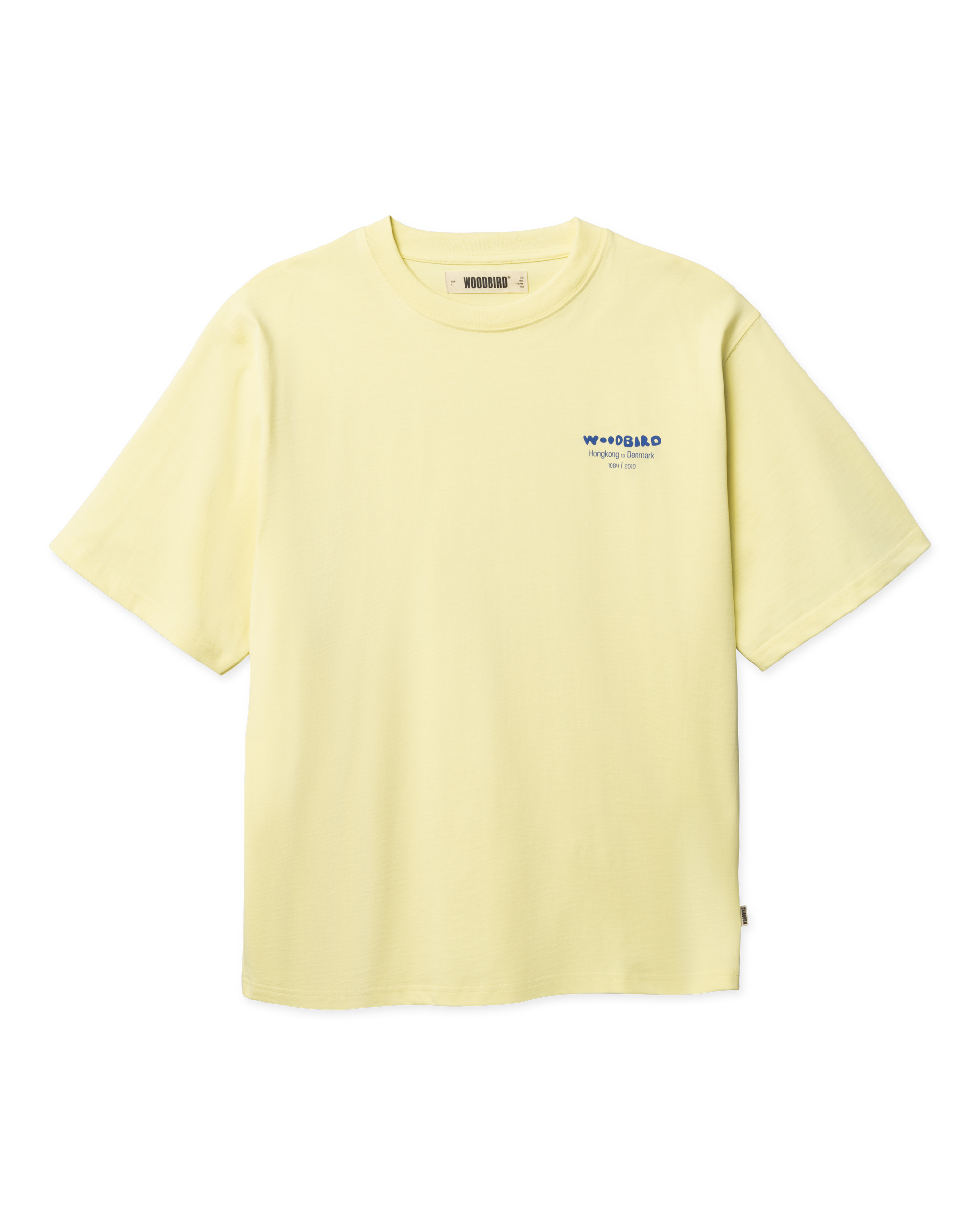 Woodbird WBBaine Wok Tee T-Shirts Wax Yellow