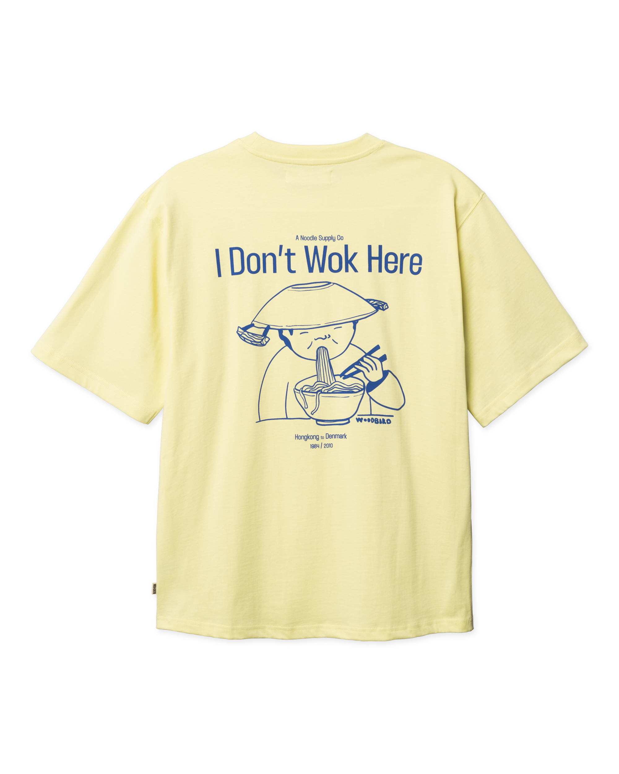 Woodbird WBBaine Wok Tee T-Shirts Wax Yellow