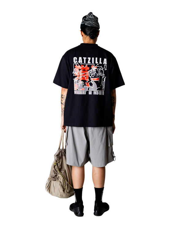 Woodbird WBBaine Zilla Tee T-Shirts Black