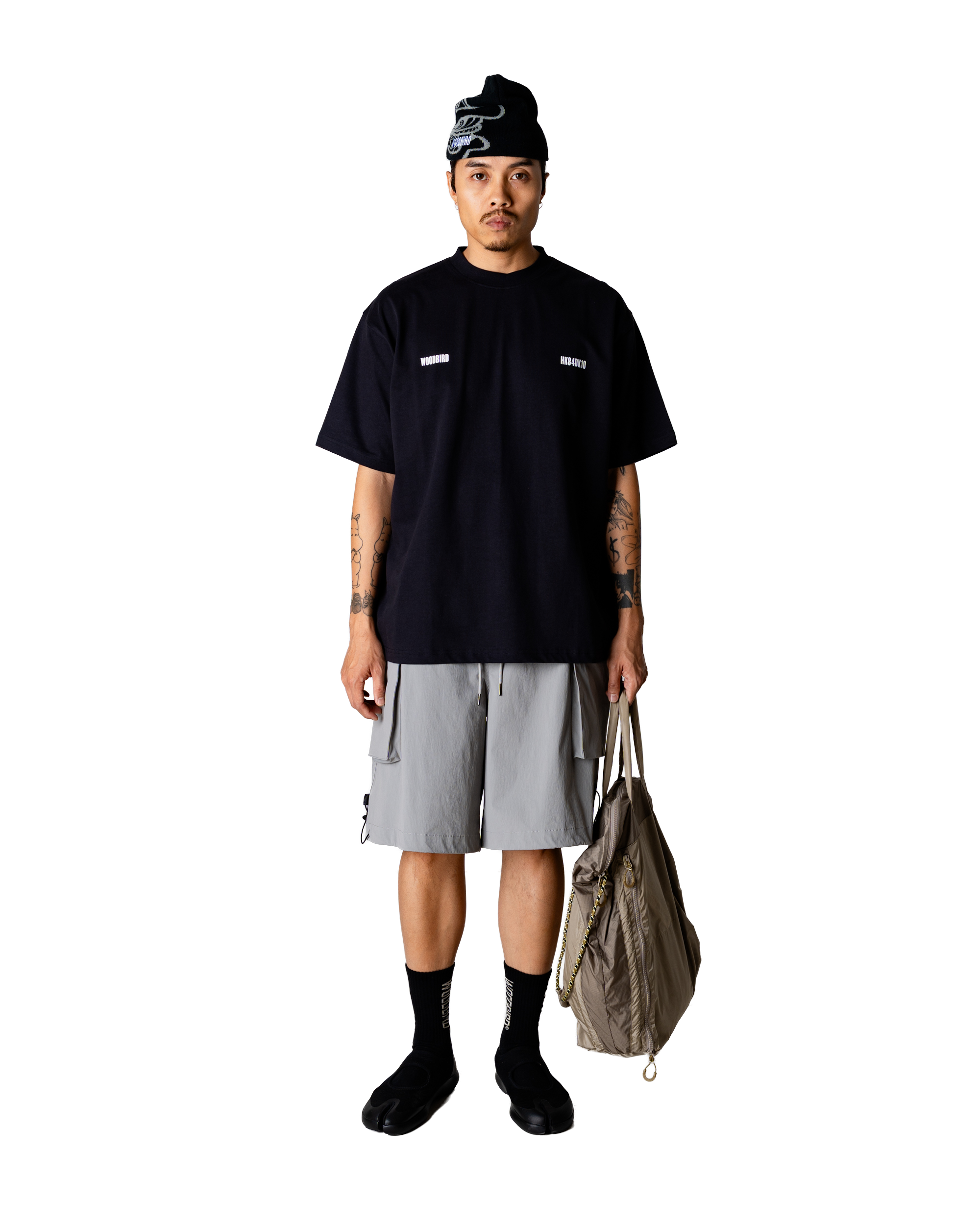 Woodbird WBBaine Zilla Tee T-Shirts Black