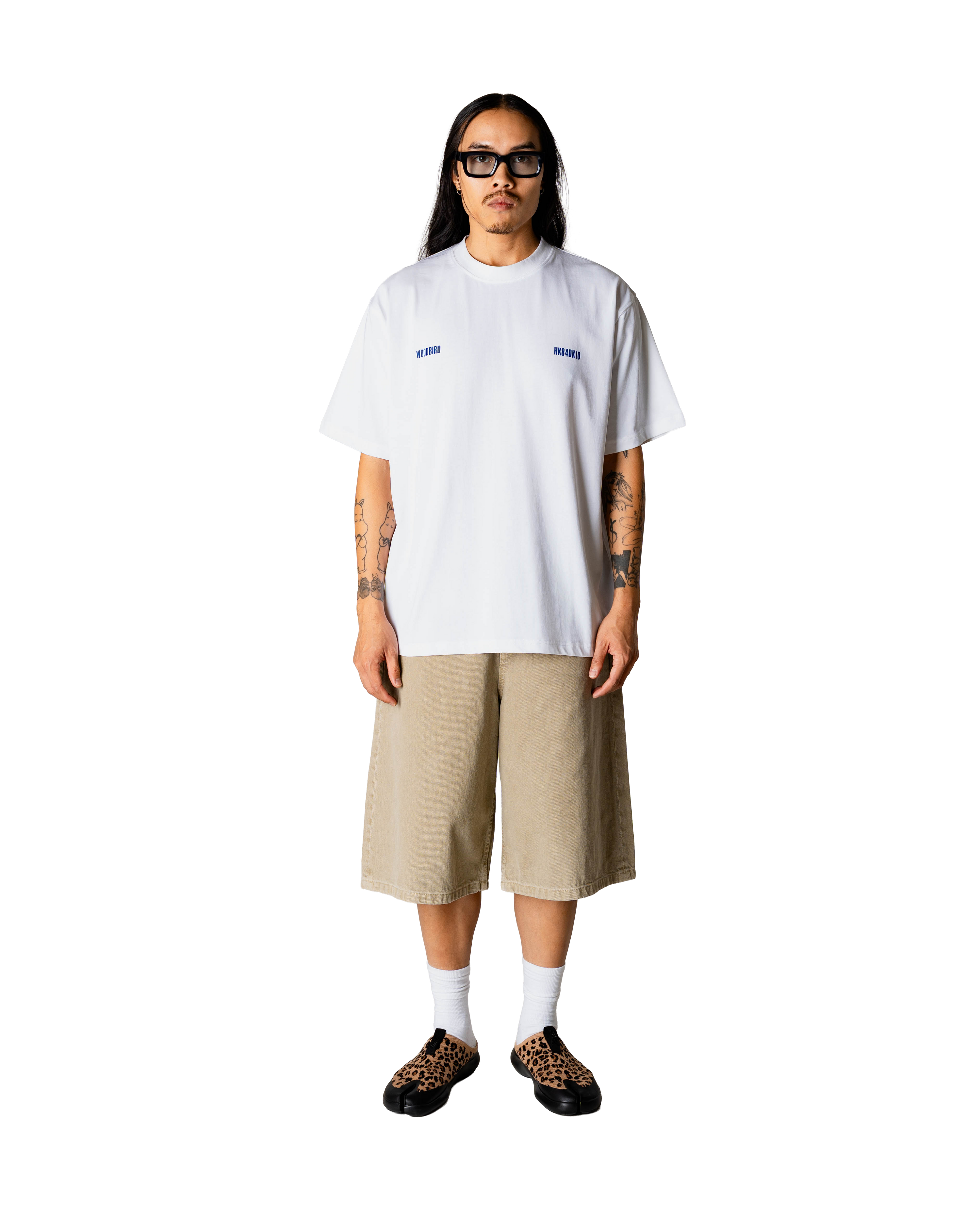 Woodbird WBBaine Zilla Tee T-Shirts White