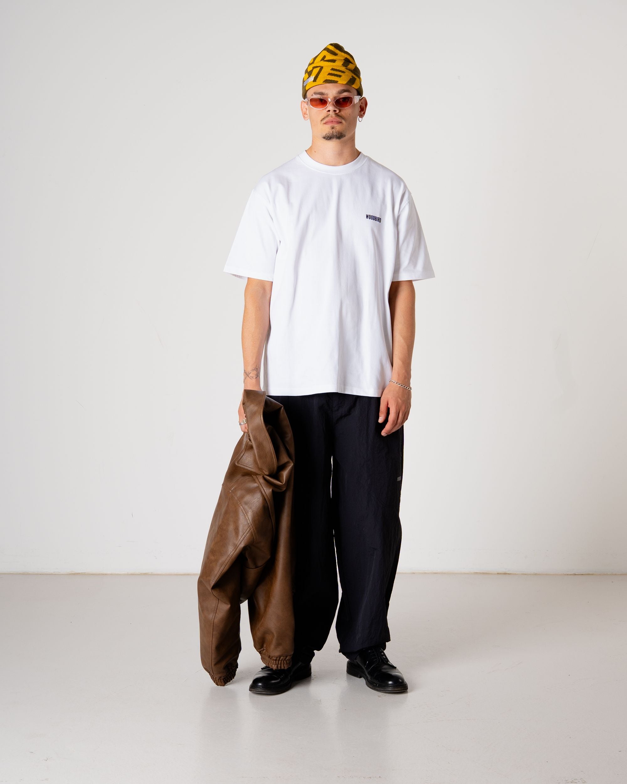 Woodbird WBBaine intro tee T-Shirts White