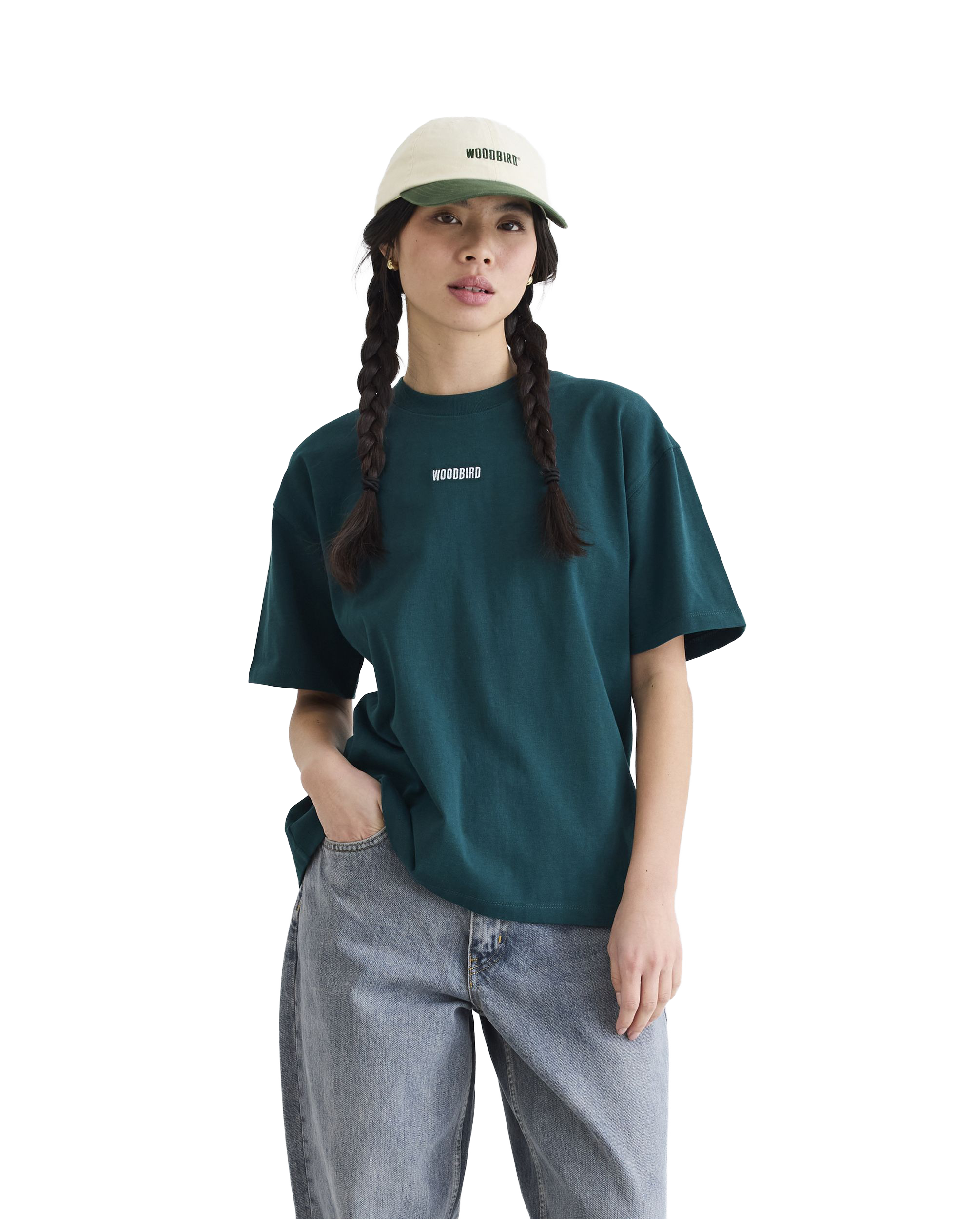 Woodbird Female WBBalo Base Tee T-Shirts Sports Green