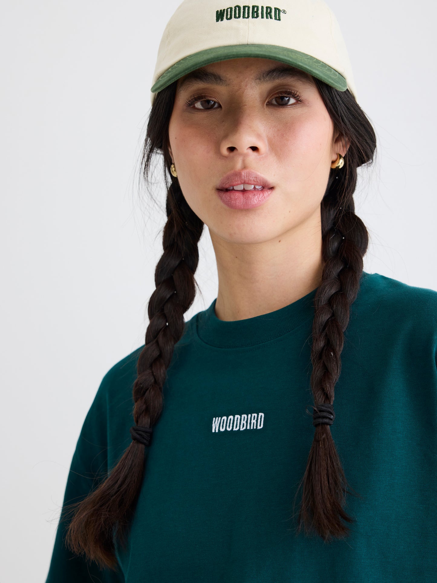 Woodbird Female WBBalo Base Tee T-Shirts Sports Green