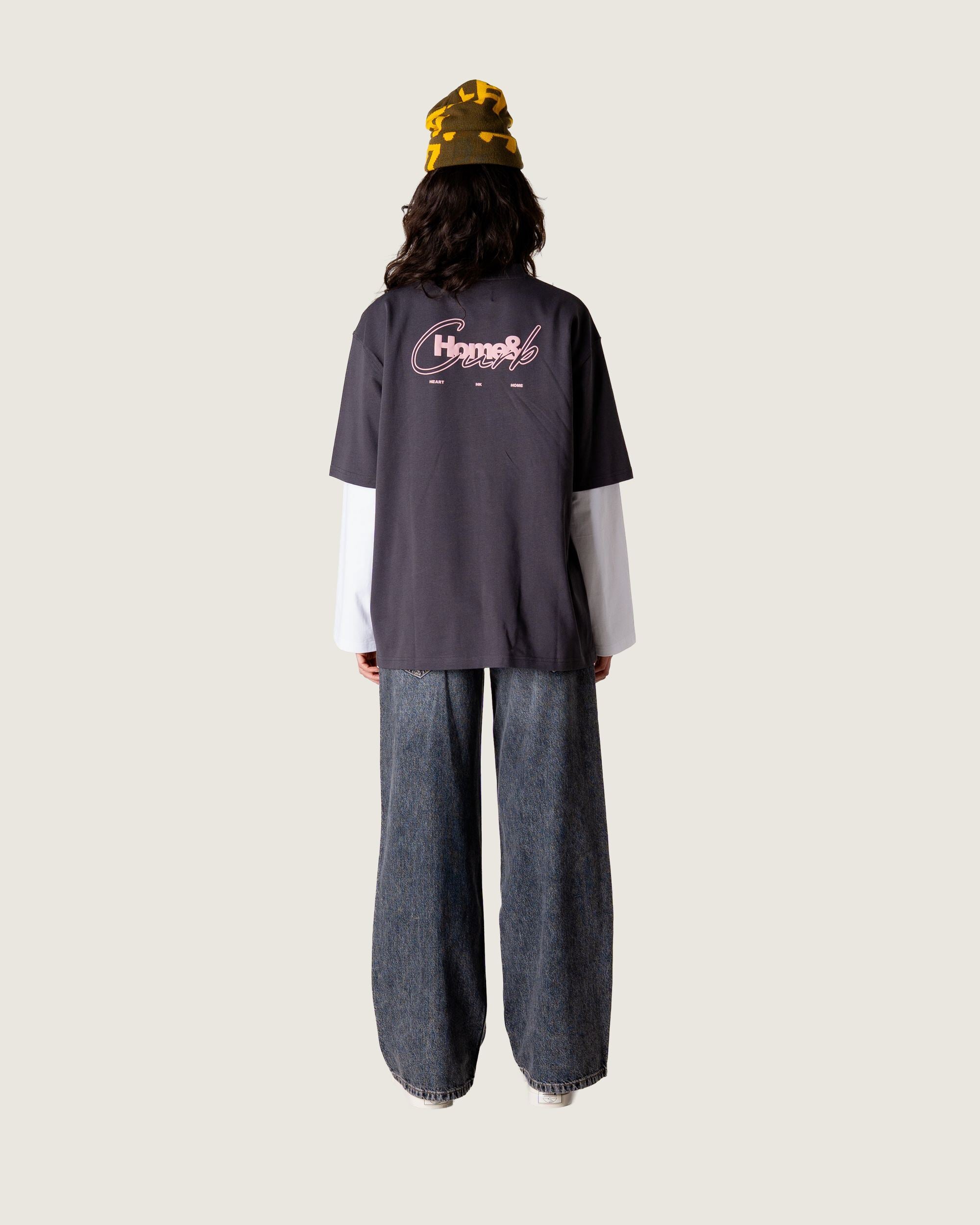 Woodbird Female WBBalo Curbi Tee T-Shirts Asphalt