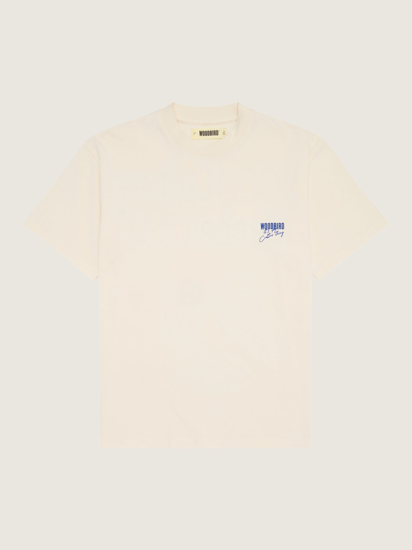 Woodbird Female WBBalo Ganbei Tee T-Shirts Off White