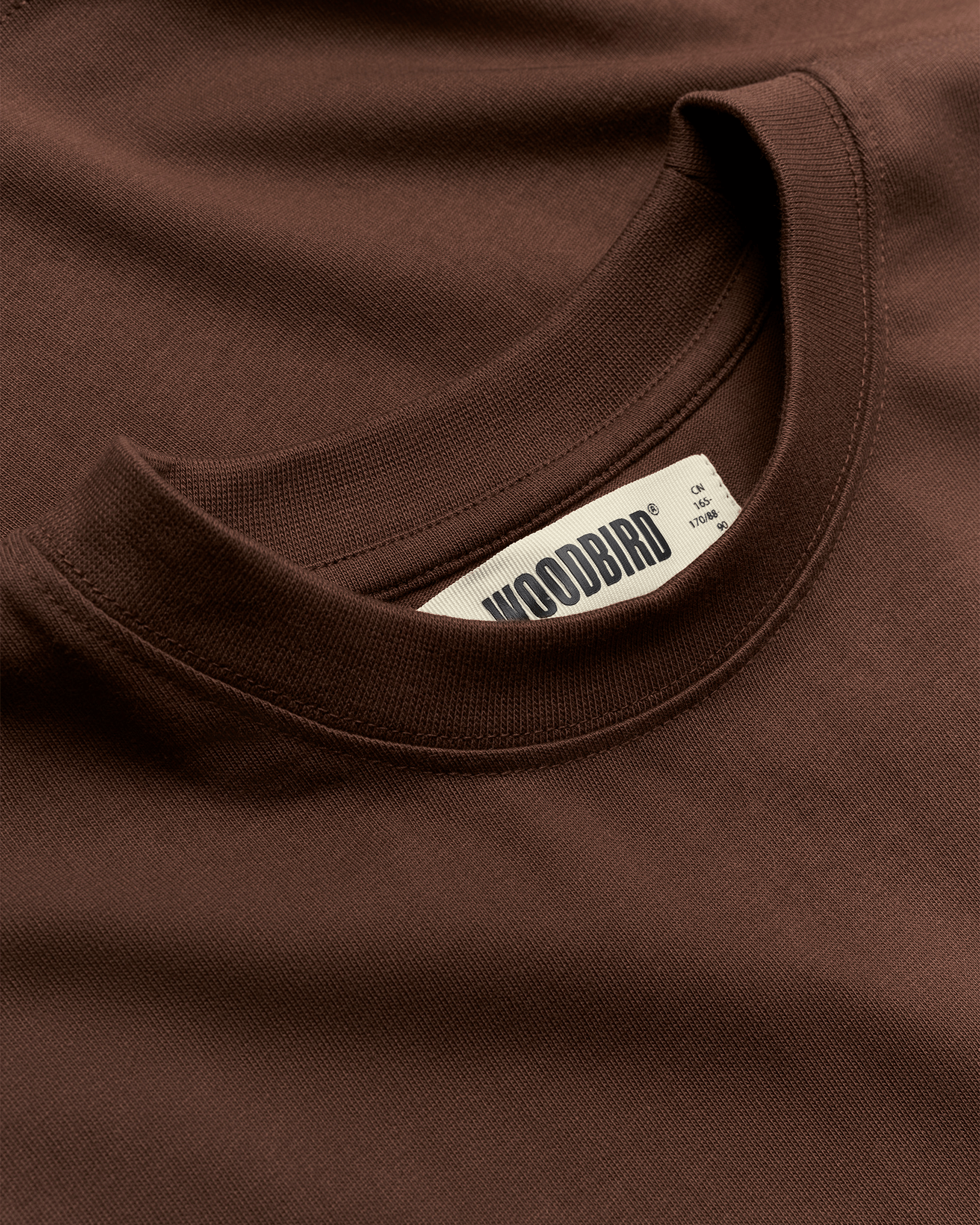 Woodbird Female WBBalo Lucky Tee T-Shirts Dark Brown