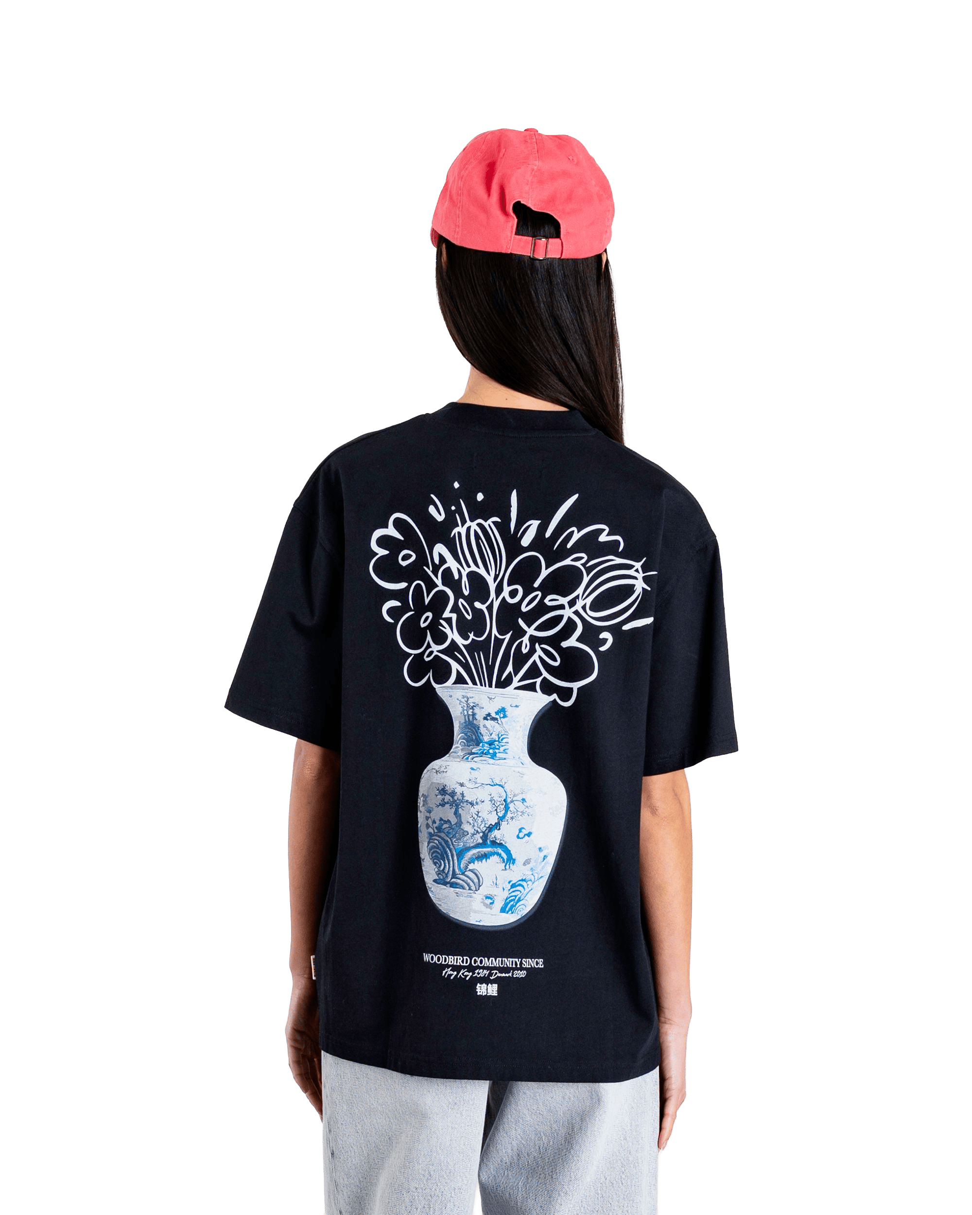 Woodbird Female WBBalo Ming Tee T-Shirts Black