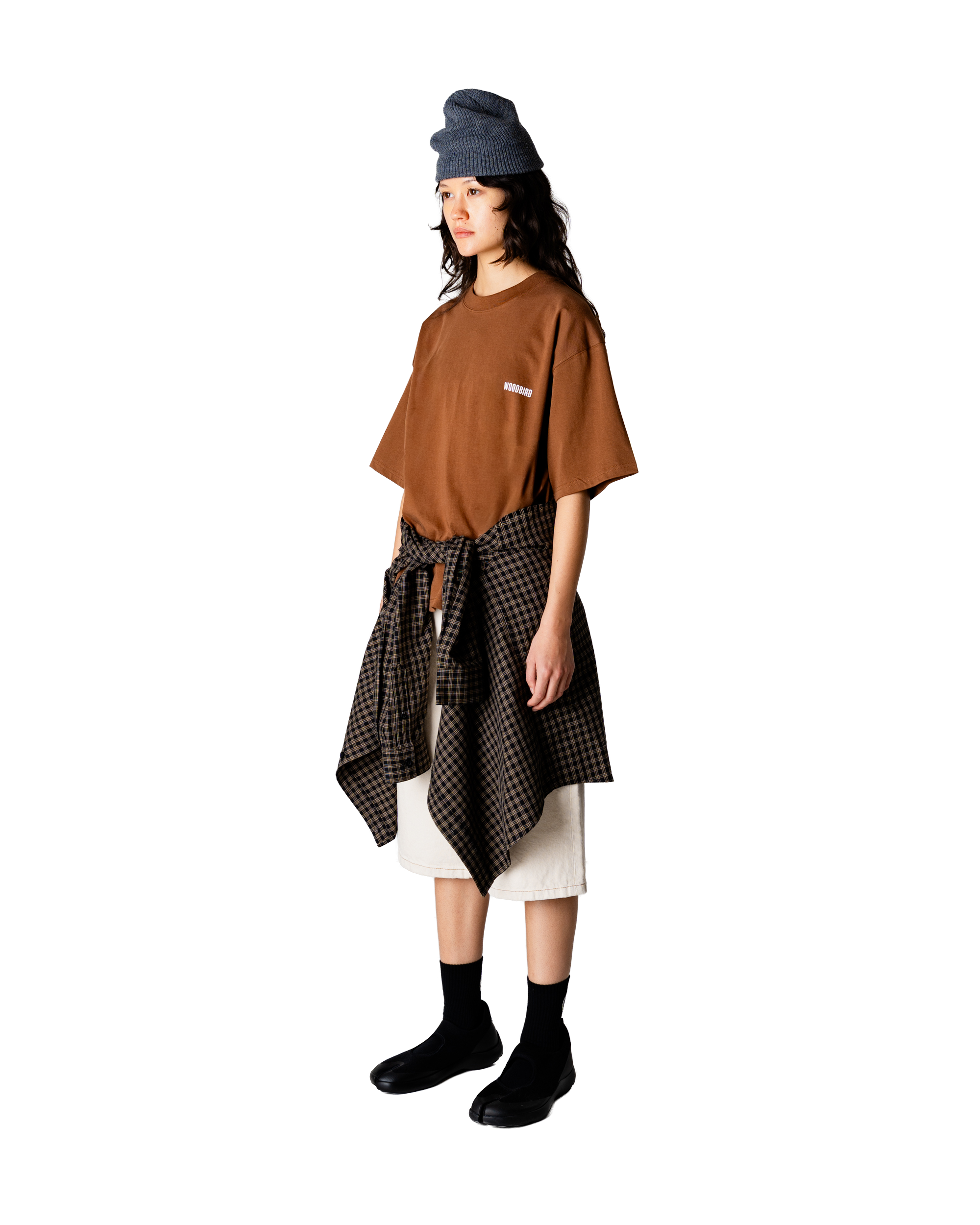 Woodbird Female WBBalo Sea Tee T-Shirts Mid Brown