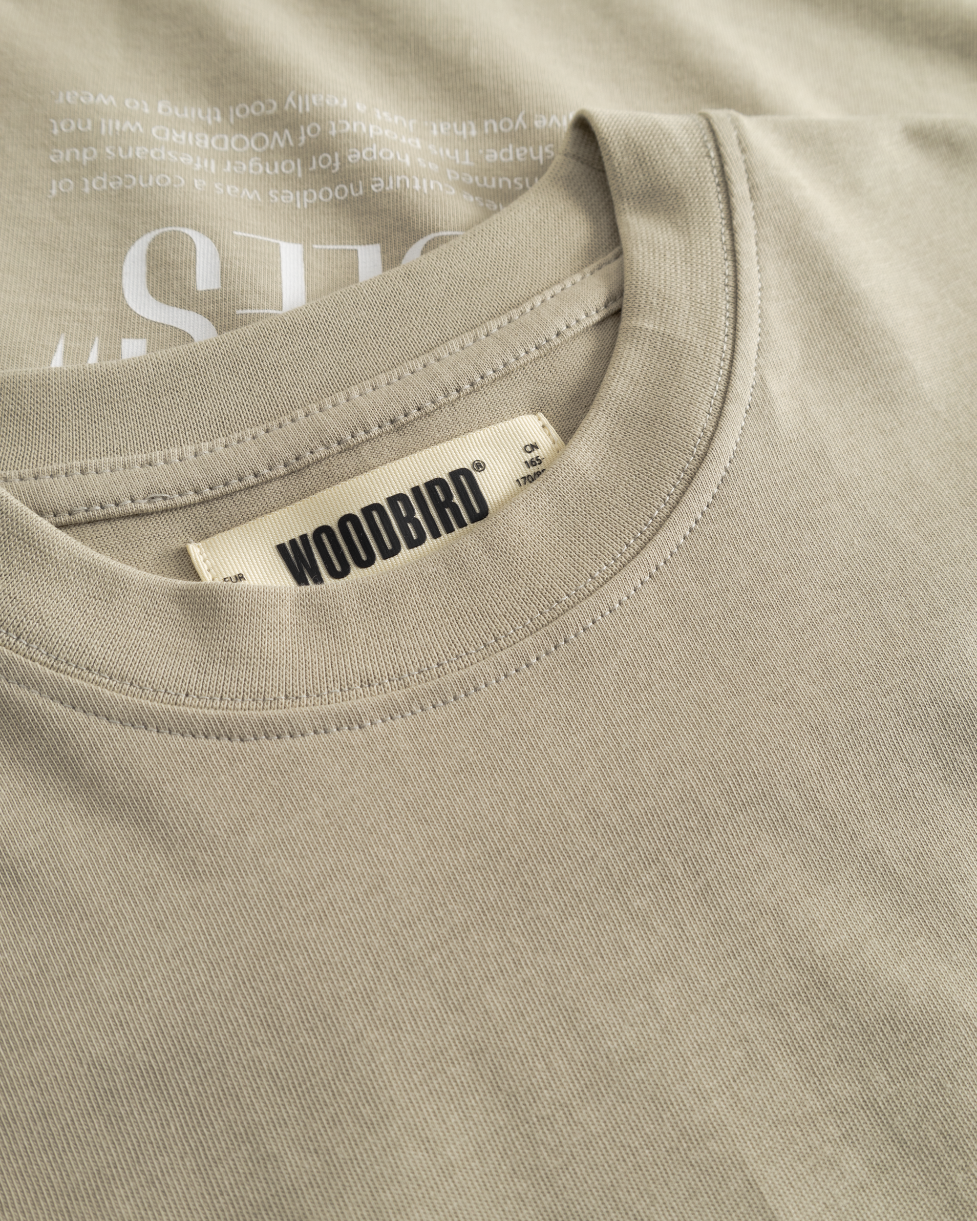 Woodbird Female WBBalo Sea Tee T-Shirts Stone