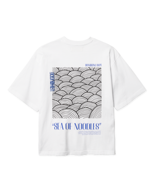 Woodbird Female WBBalo Sea Tee T-Shirts White