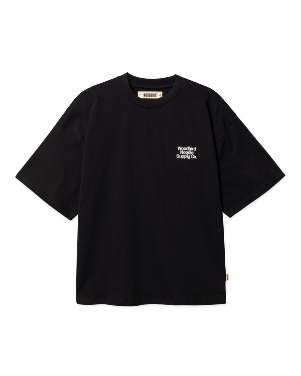Woodbird Female WBBalo Supply Tee T-Shirts Black