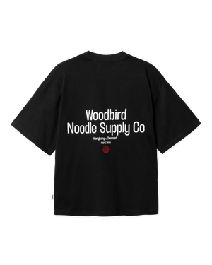 Woodbird Female WBBalo Supply Tee T-Shirts Black