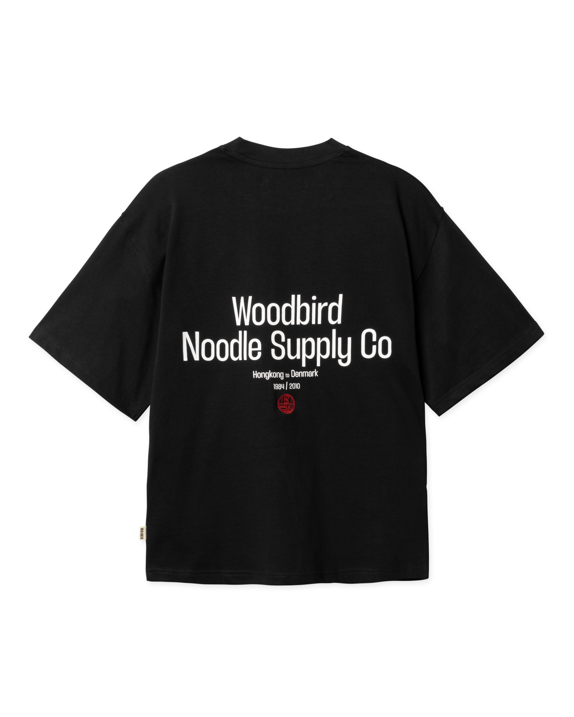 Woodbird Female WBBalo Supply Tee T-Shirts Black