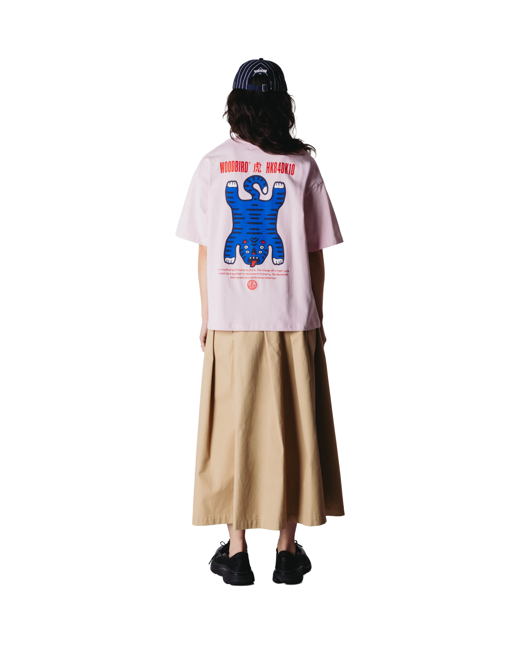 Woodbird Female WBBalo Tiger Tee T-Shirts Violet