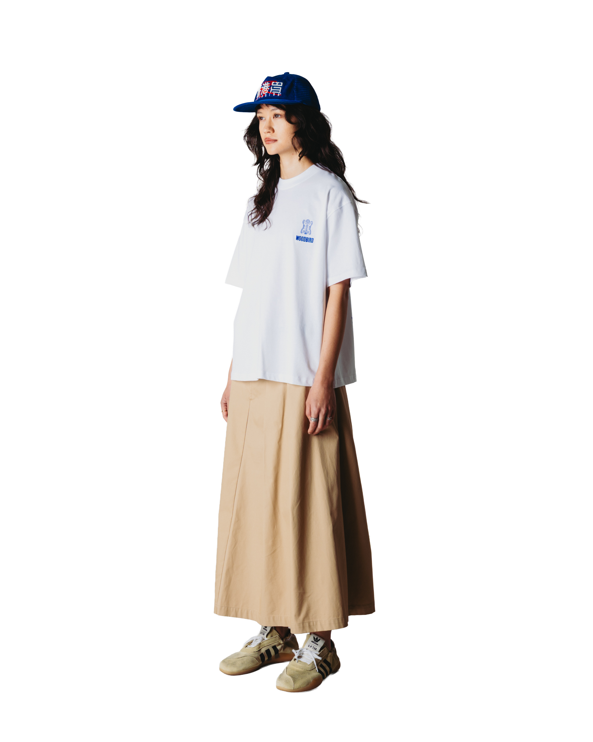 Woodbird Female WBBalo Tiger Tee T-Shirts White