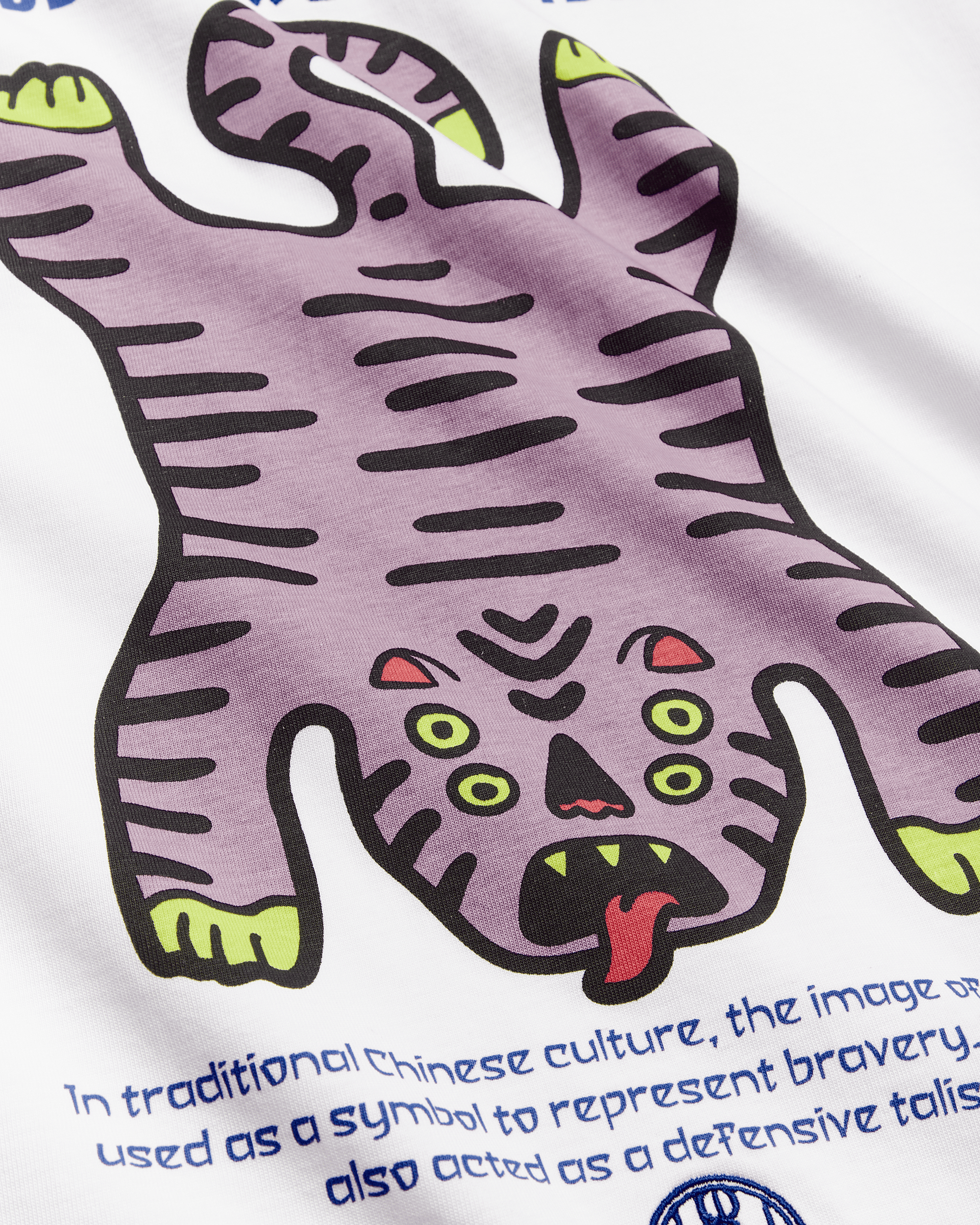 Woodbird Female WBBalo Tiger Tee T-Shirts White