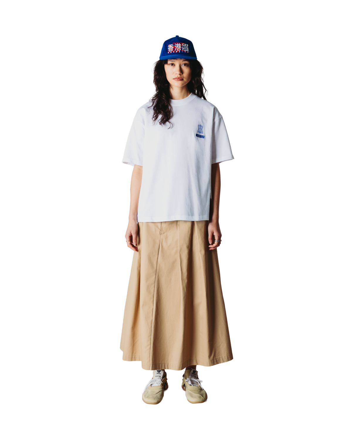 Woodbird Female WBBalo Tiger Tee T-Shirts White