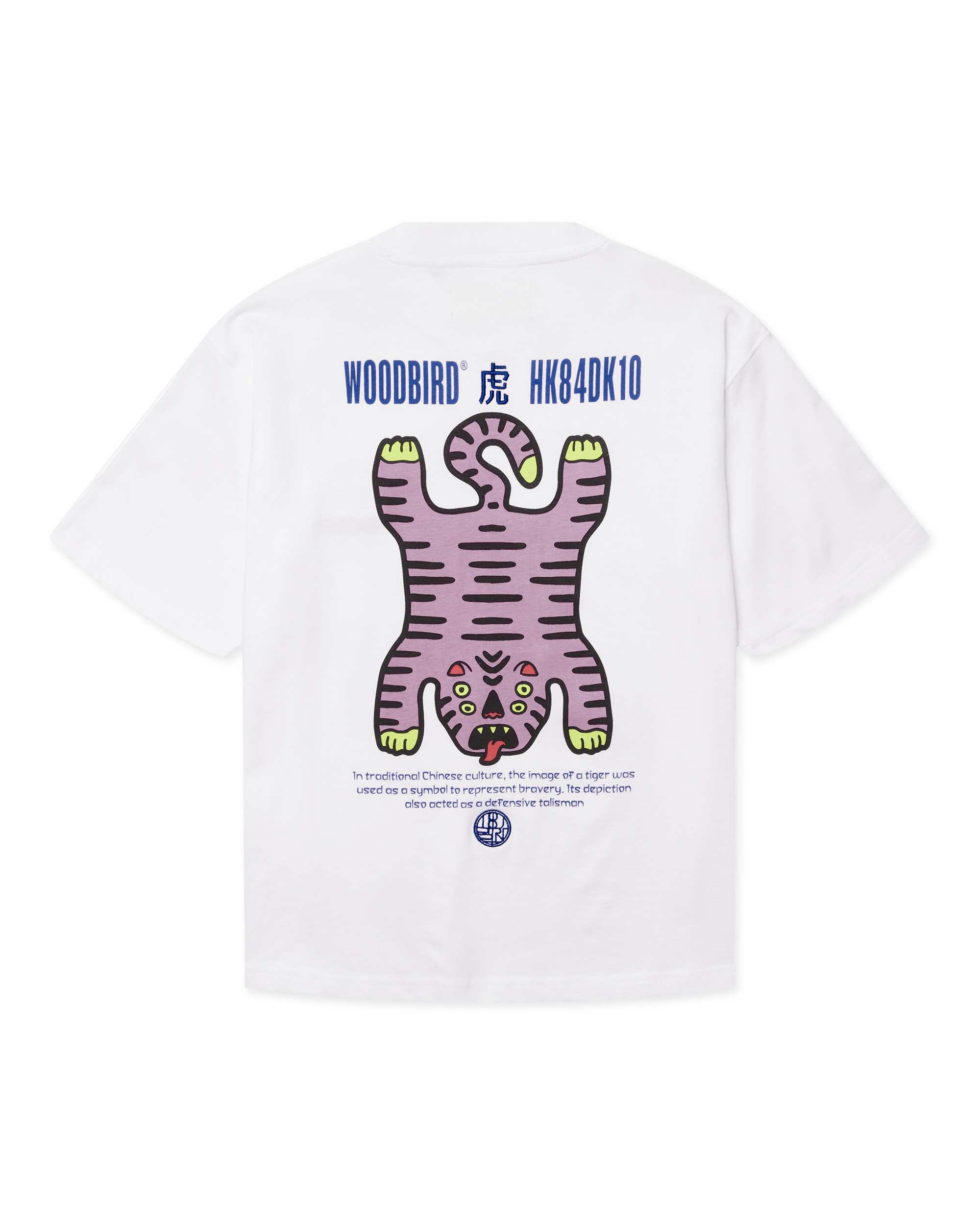 Woodbird Female WBBalo Tiger Tee T-Shirts White
