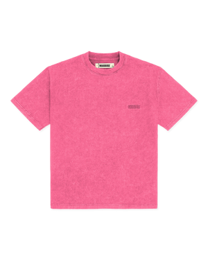 Woodbird Female WBBalo Washed Tee T-Shirts Pink