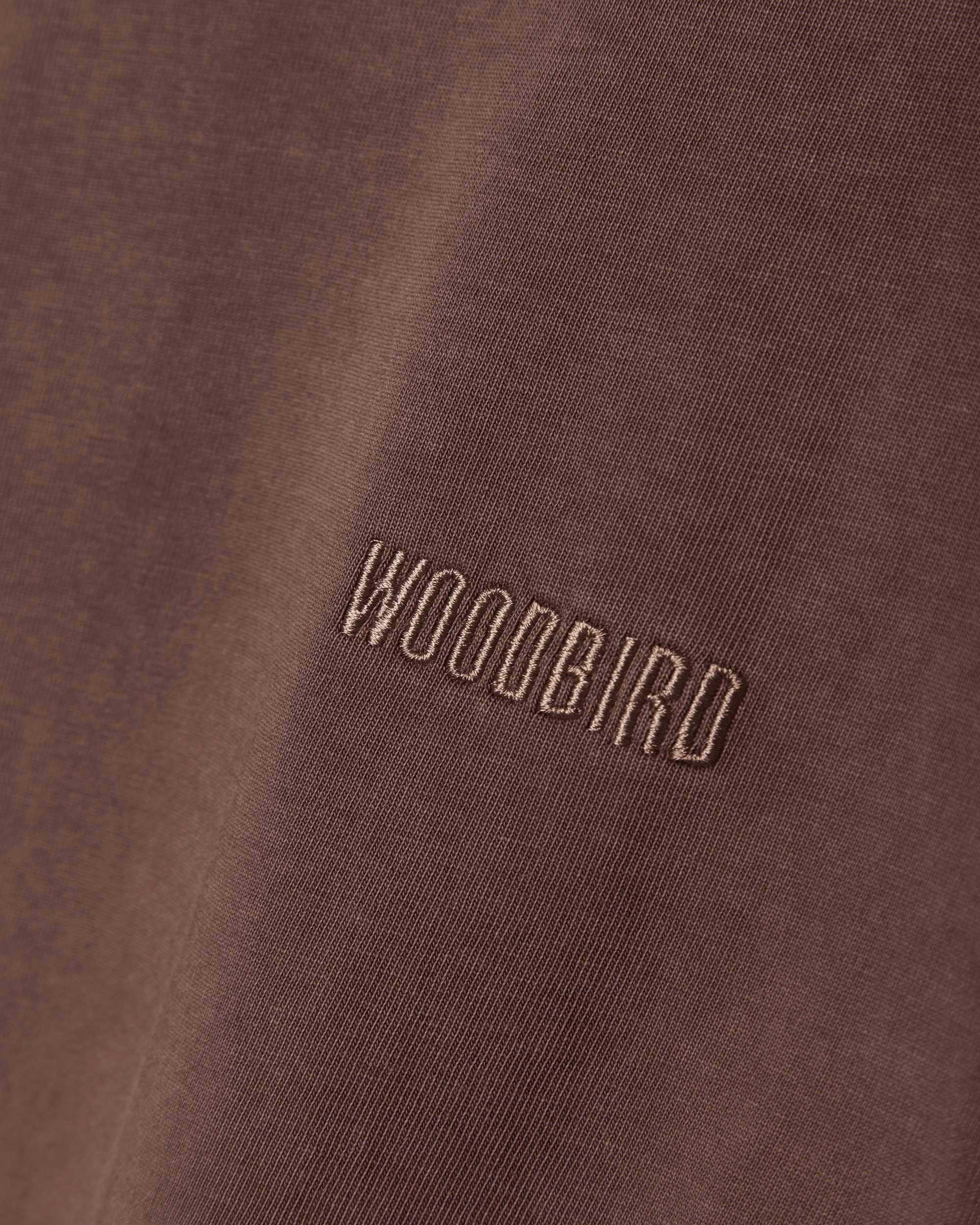 Woodbird Female WBBalo Washed Tee T-Shirts Washed Brown