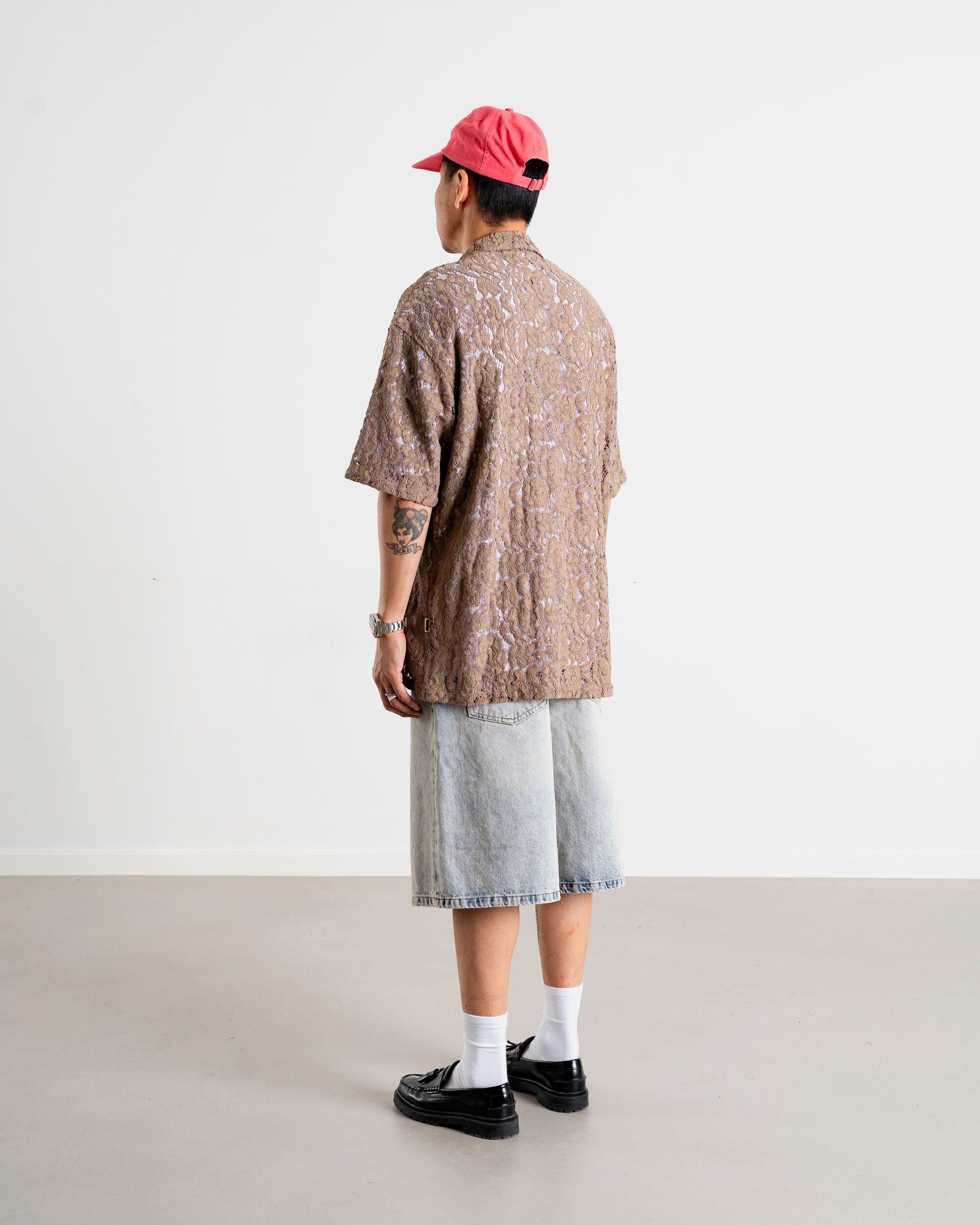 Woodbird WBBanks Flow Shirt Shirts Taupe Brown