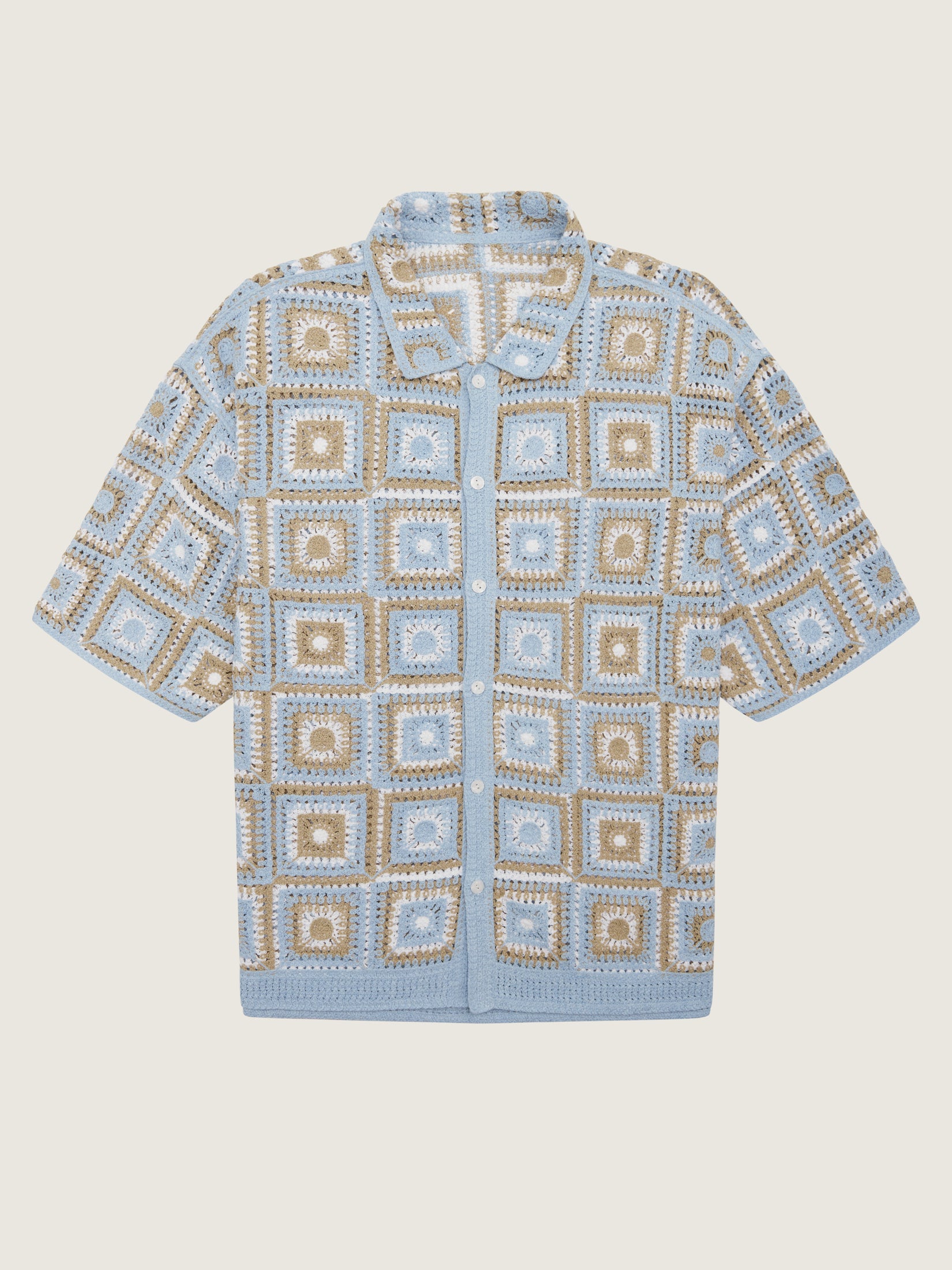 Woodbird WBBanks Gran Shirt Knits Light Blue