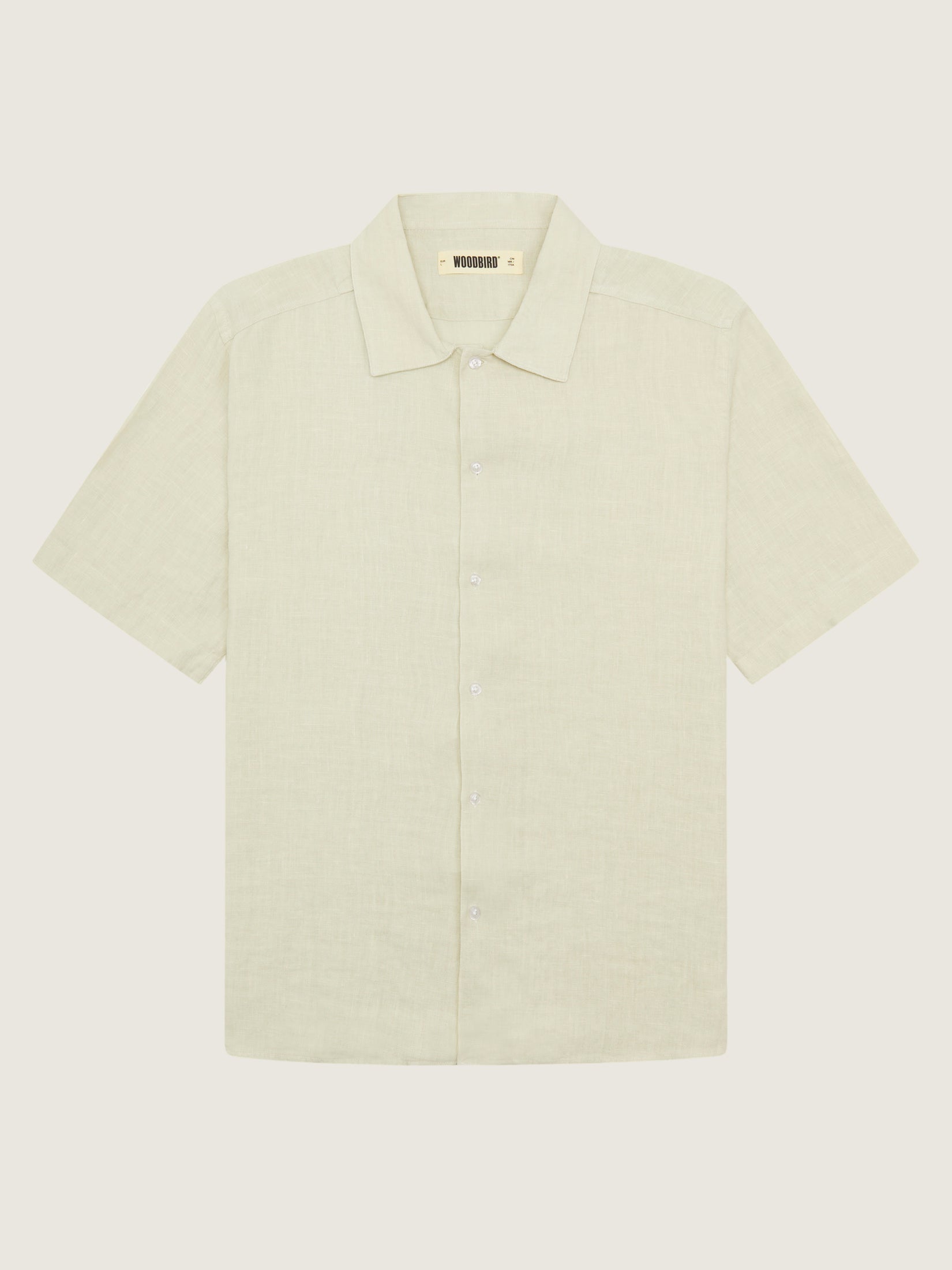 Woodbird WBBanks Linen Shirt Shirts Mint Green