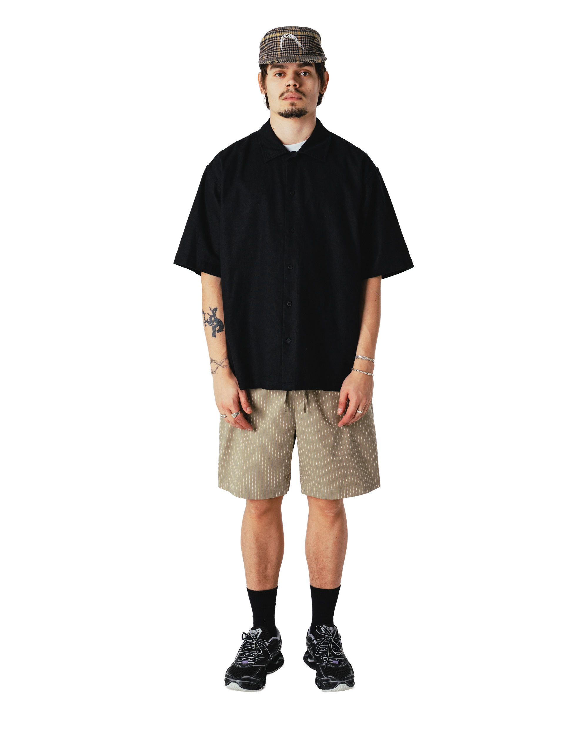 Woodbird WBBanks Linen Shirt Shirts Black