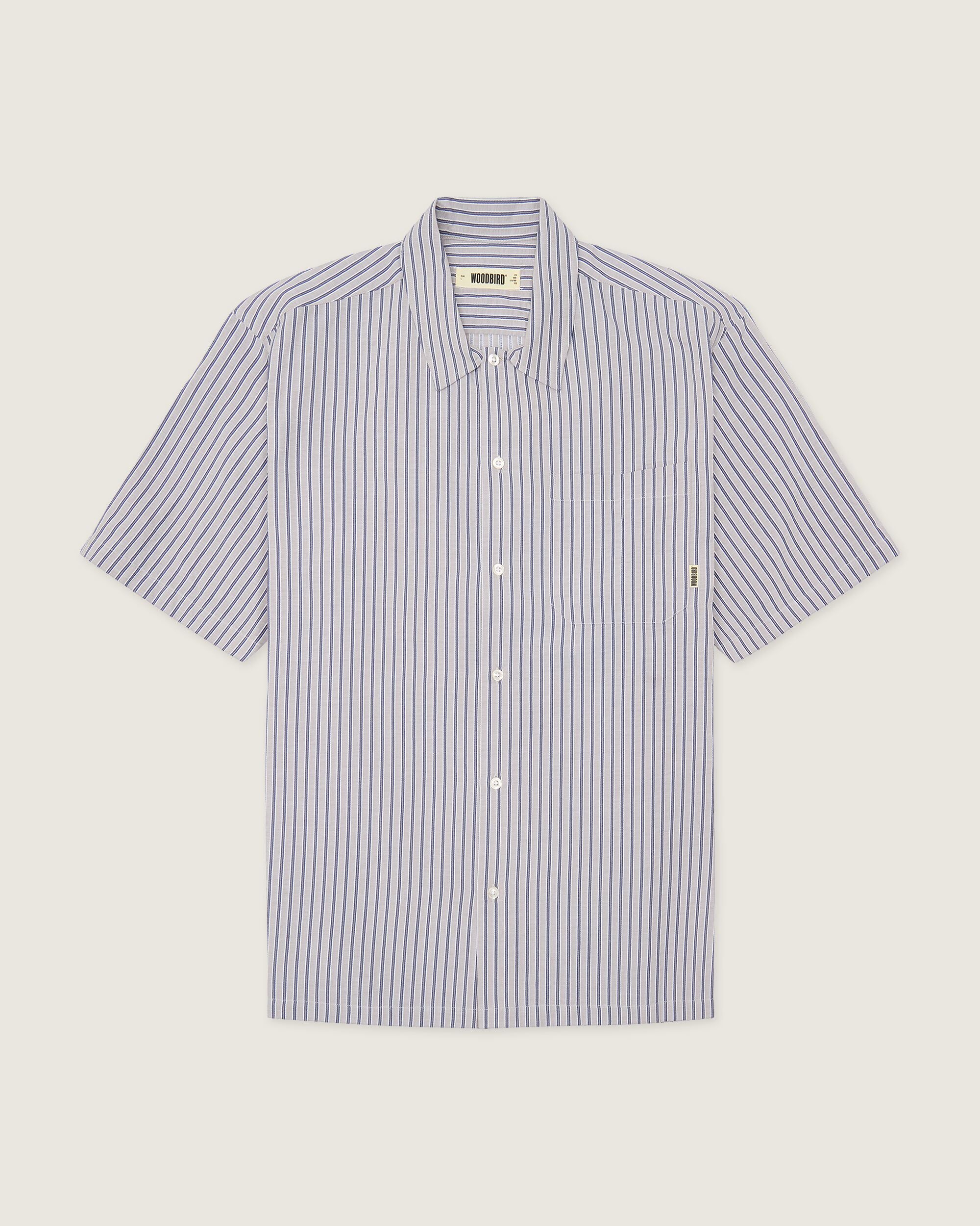 Woodbird WBBanks Ming Shirt Shirts Grey