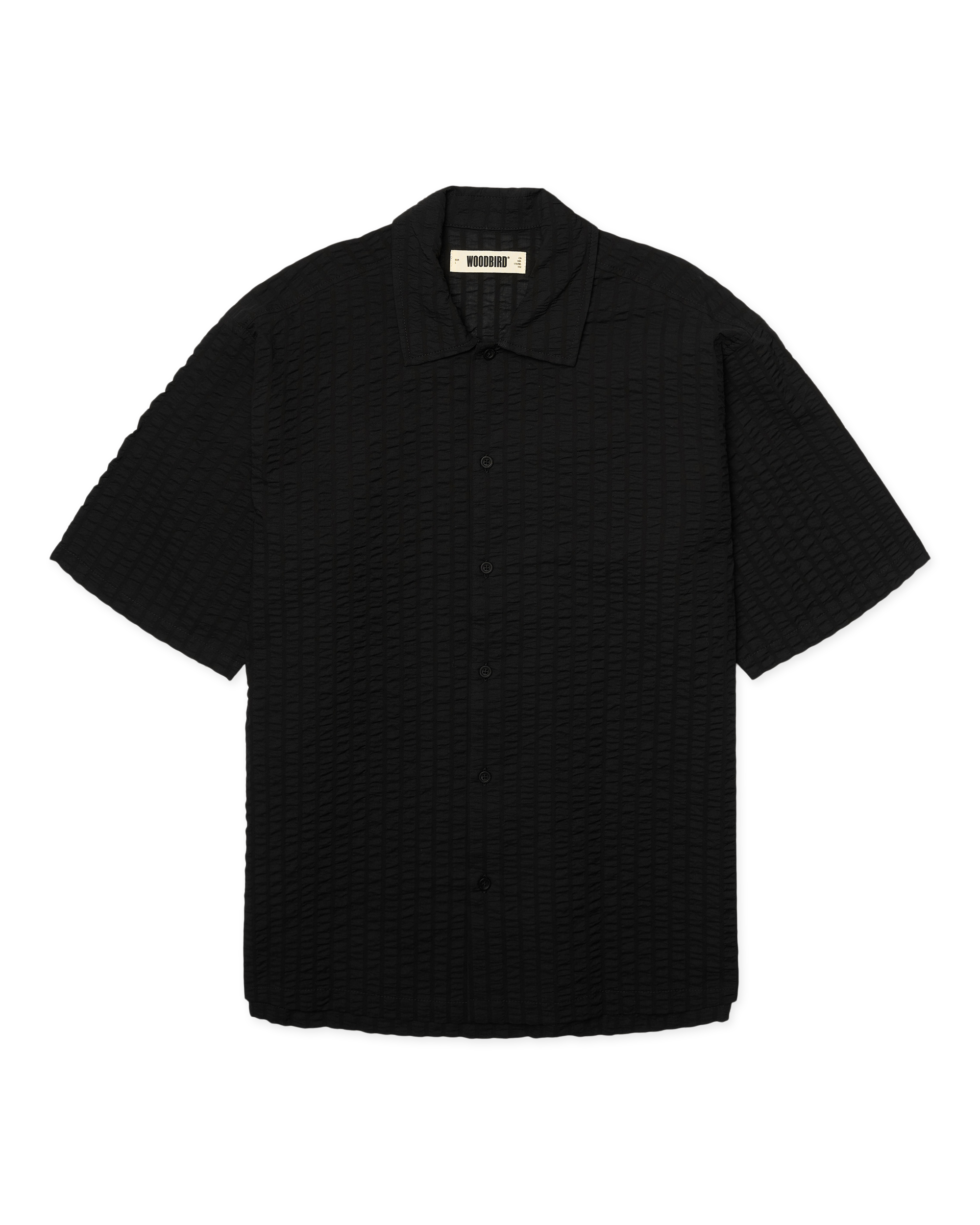 Woodbird WBBanks Seer Shirt Shirts Black