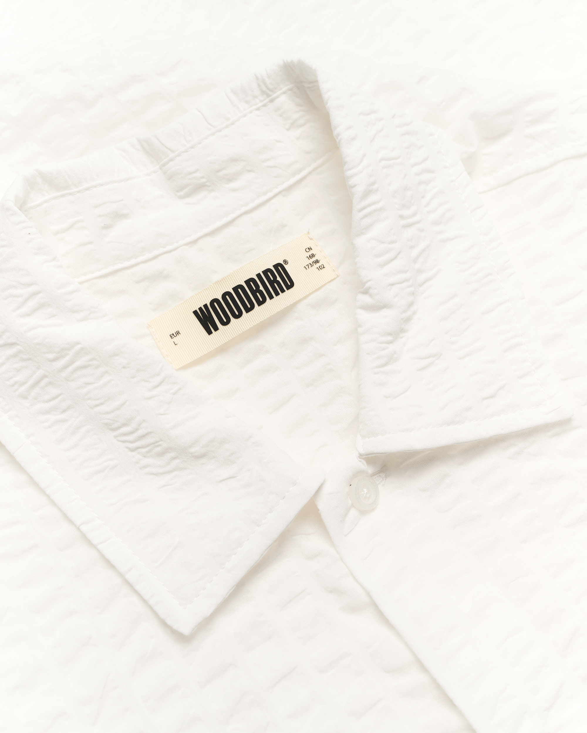 Woodbird WBBanks Seer Shirt Shirts Off White