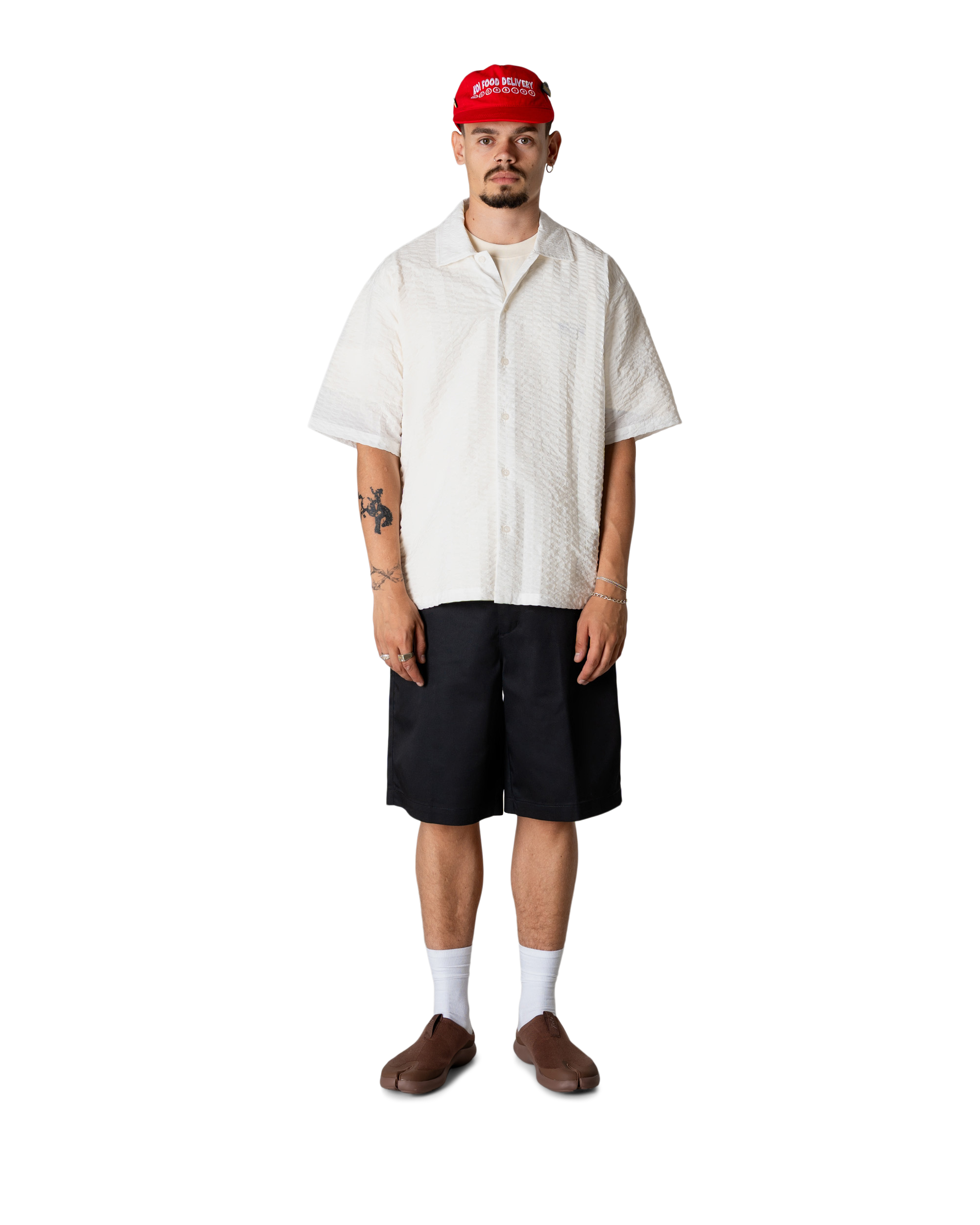 Woodbird WBBanks Seer Shirt Shirts Off White