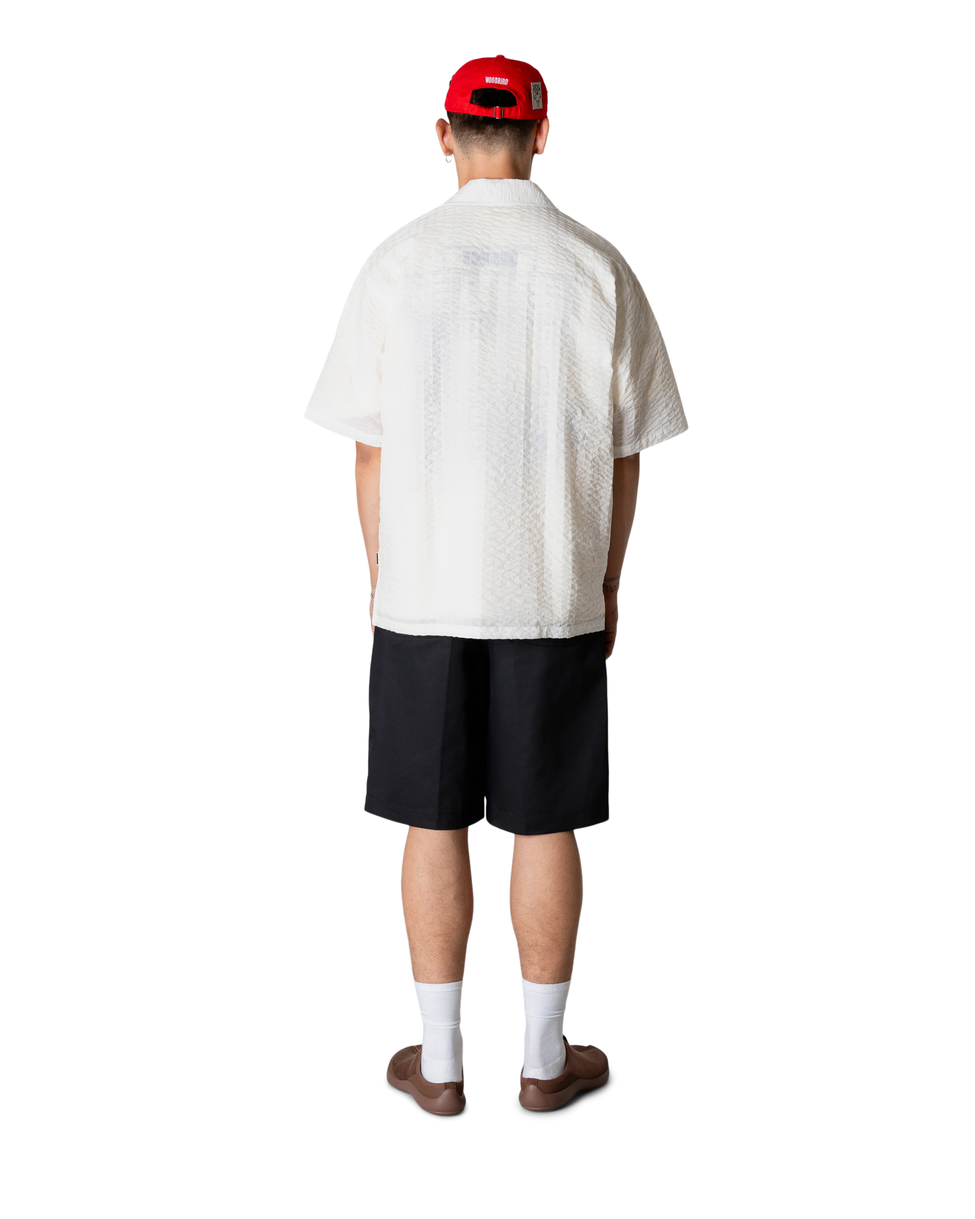 Woodbird WBBanks Seer Shirt Shirts Off White