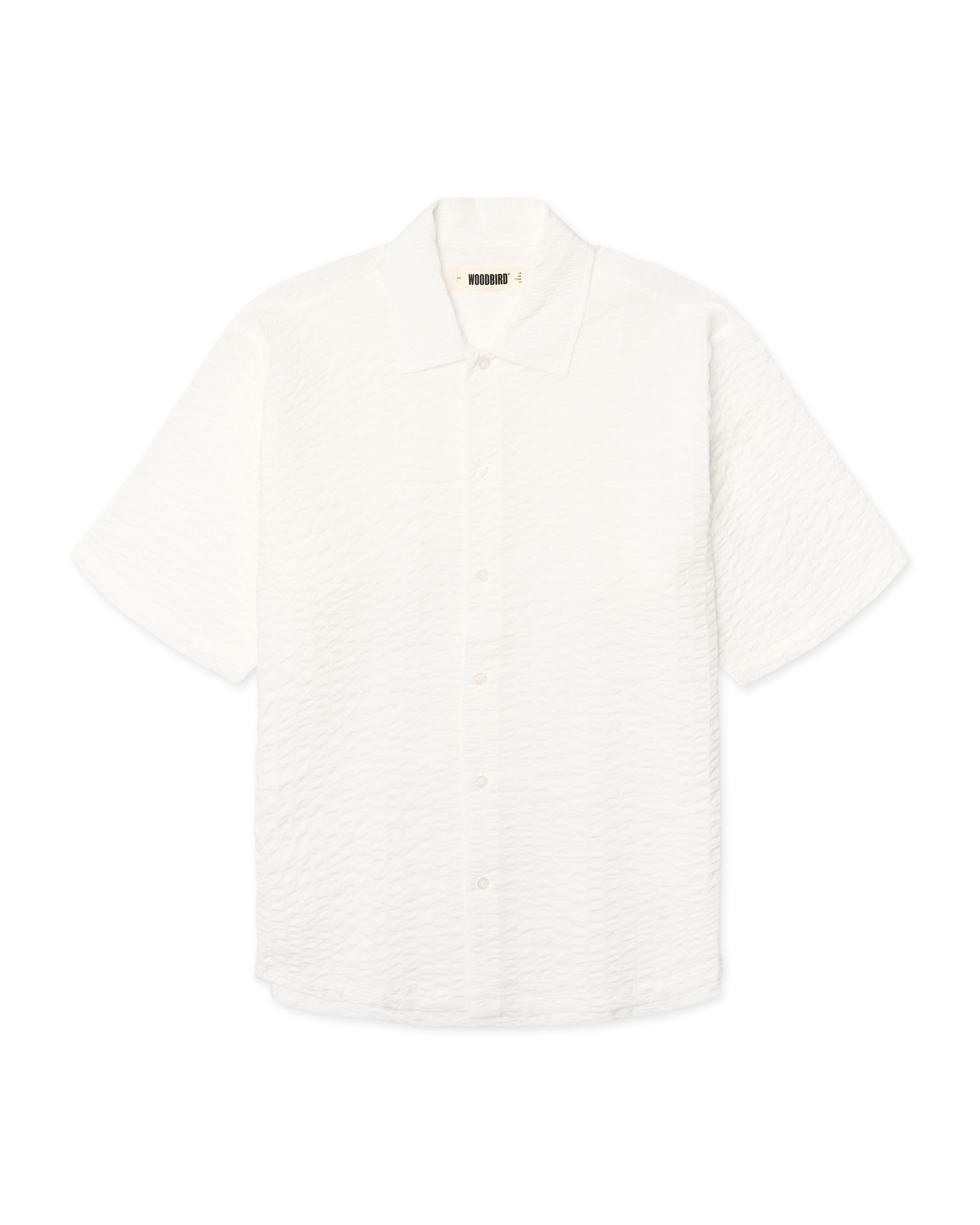 Woodbird WBBanks Seer Shirt Shirts Off White