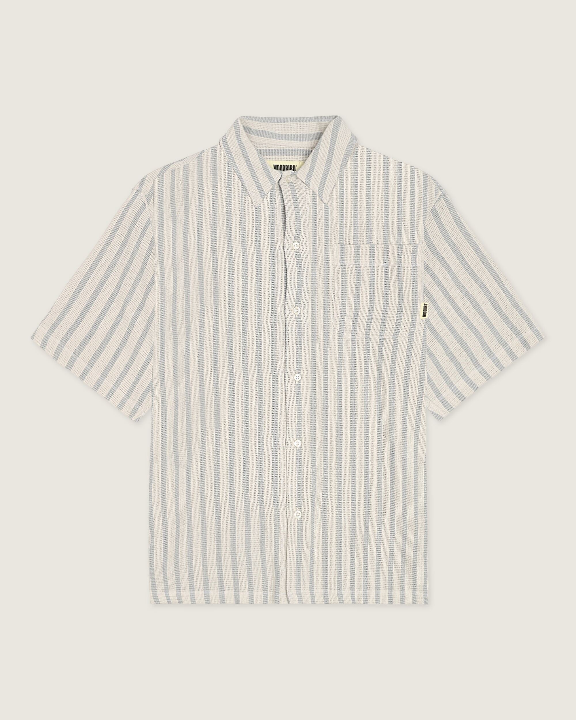 Woodbird WBBanks Weeve Shirt Shirts Off White