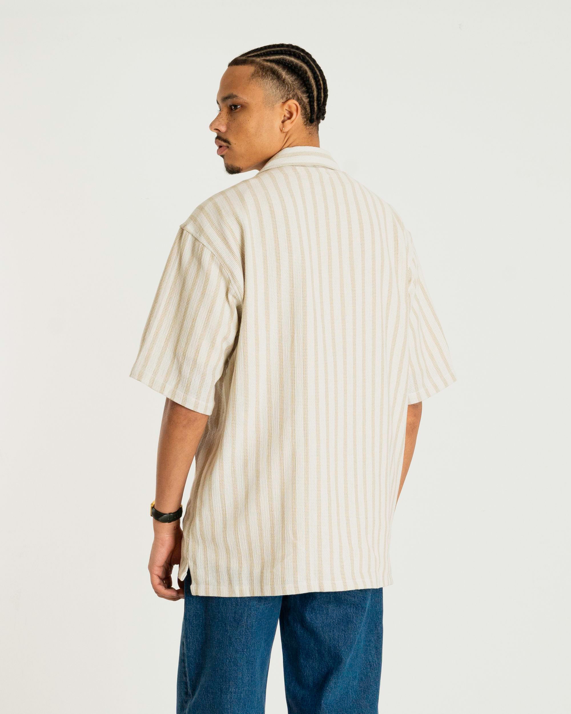 Woodbird WBBanks Weeve Shirt Shirts Sand