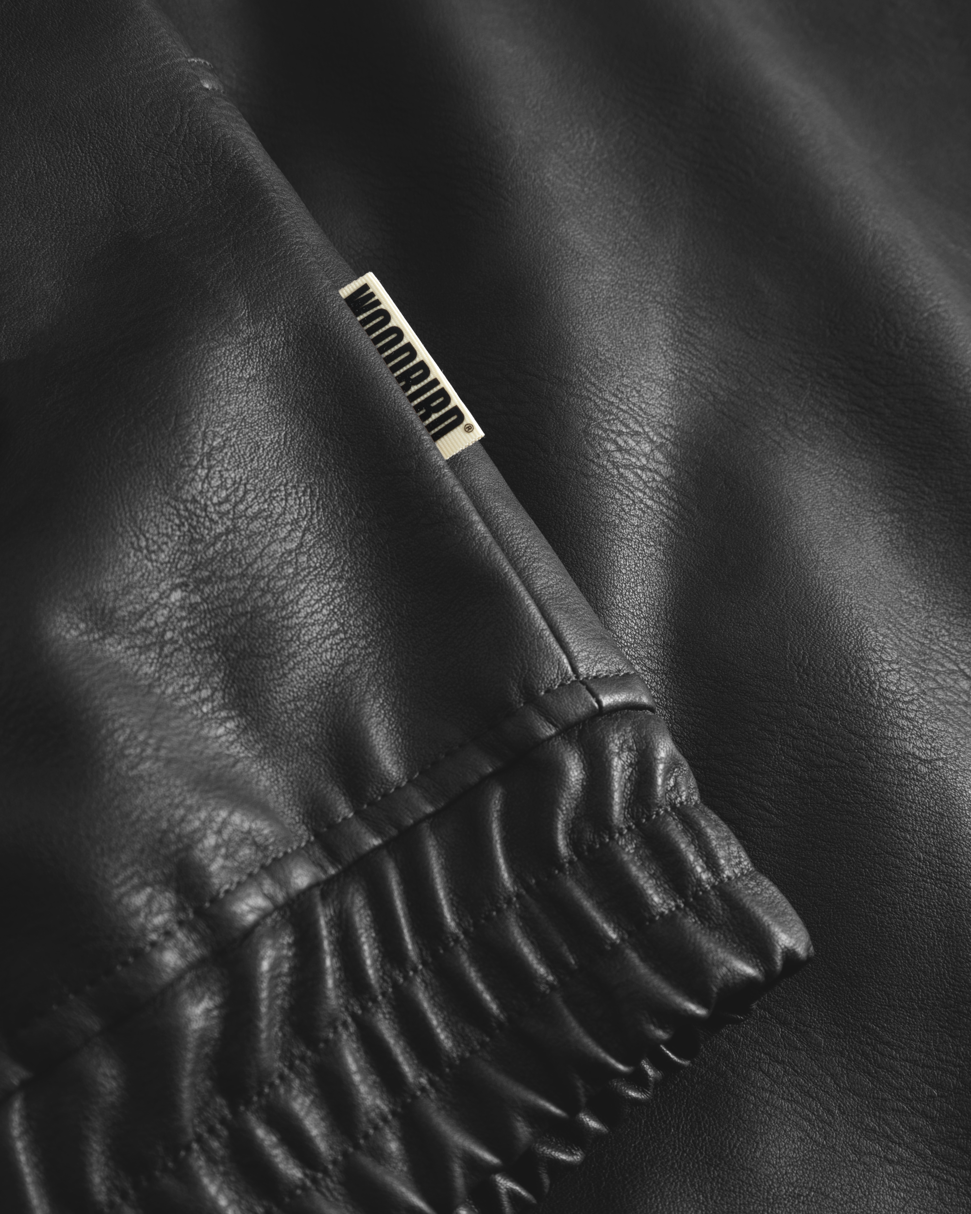 Woodbird WBBao Biker Jacket Jackets Black