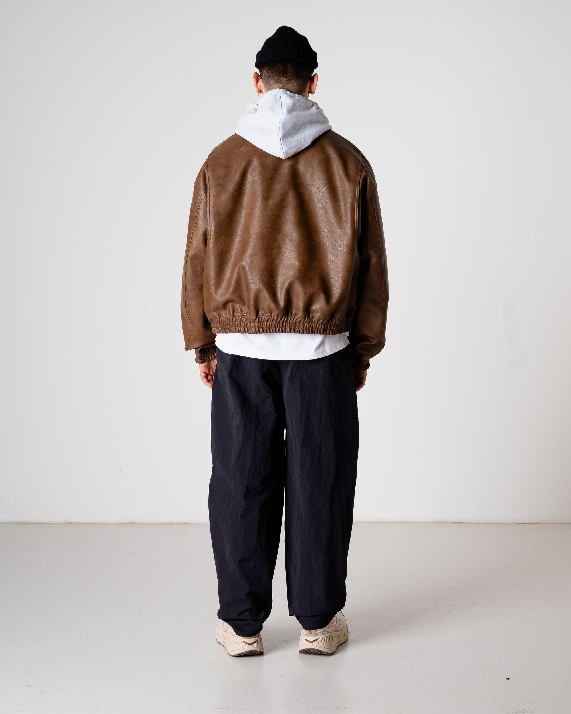 Woodbird WBBao Biker Jacket Jackets Dark Brown