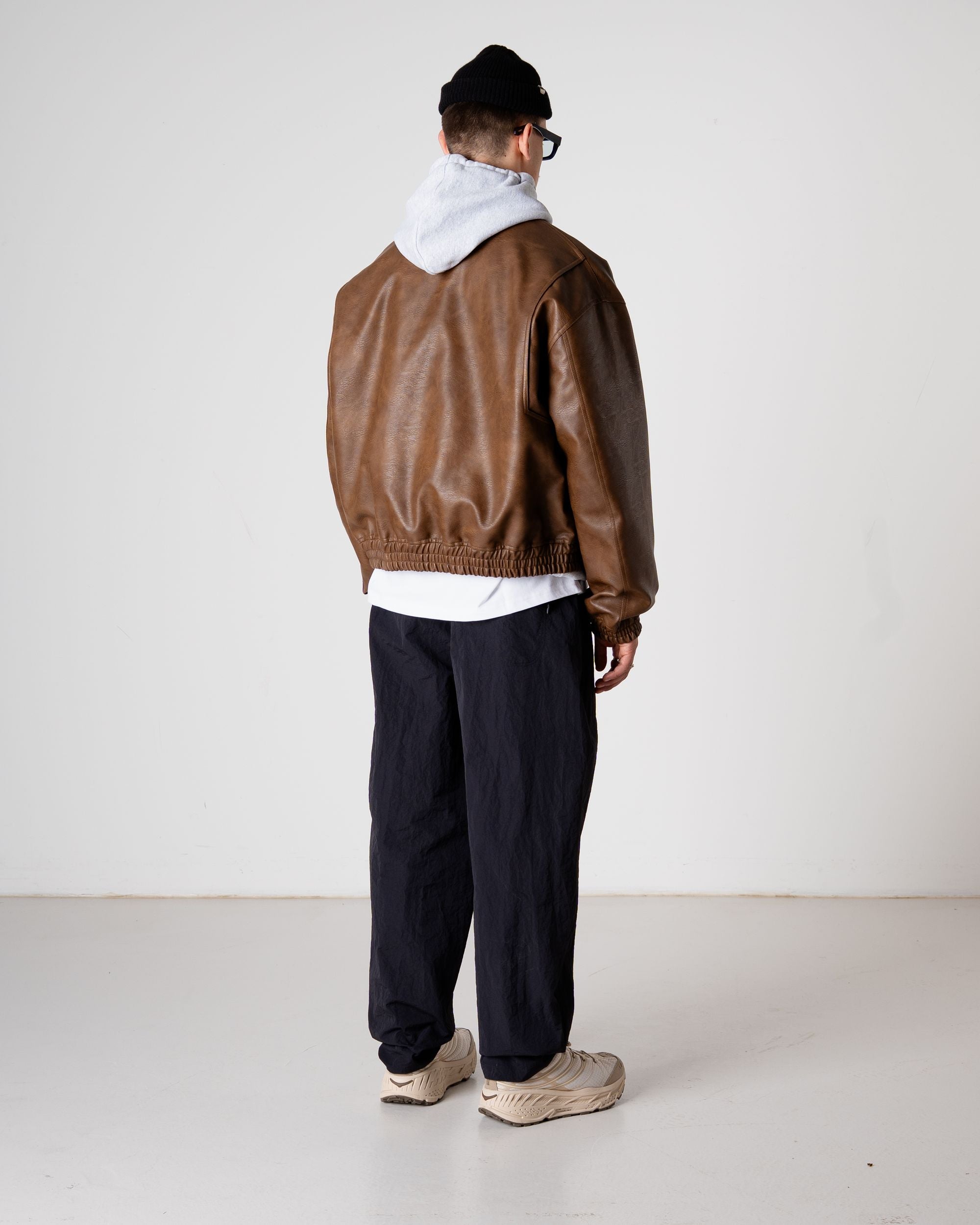 Woodbird WBBao Biker Jacket Jackets Dark Brown